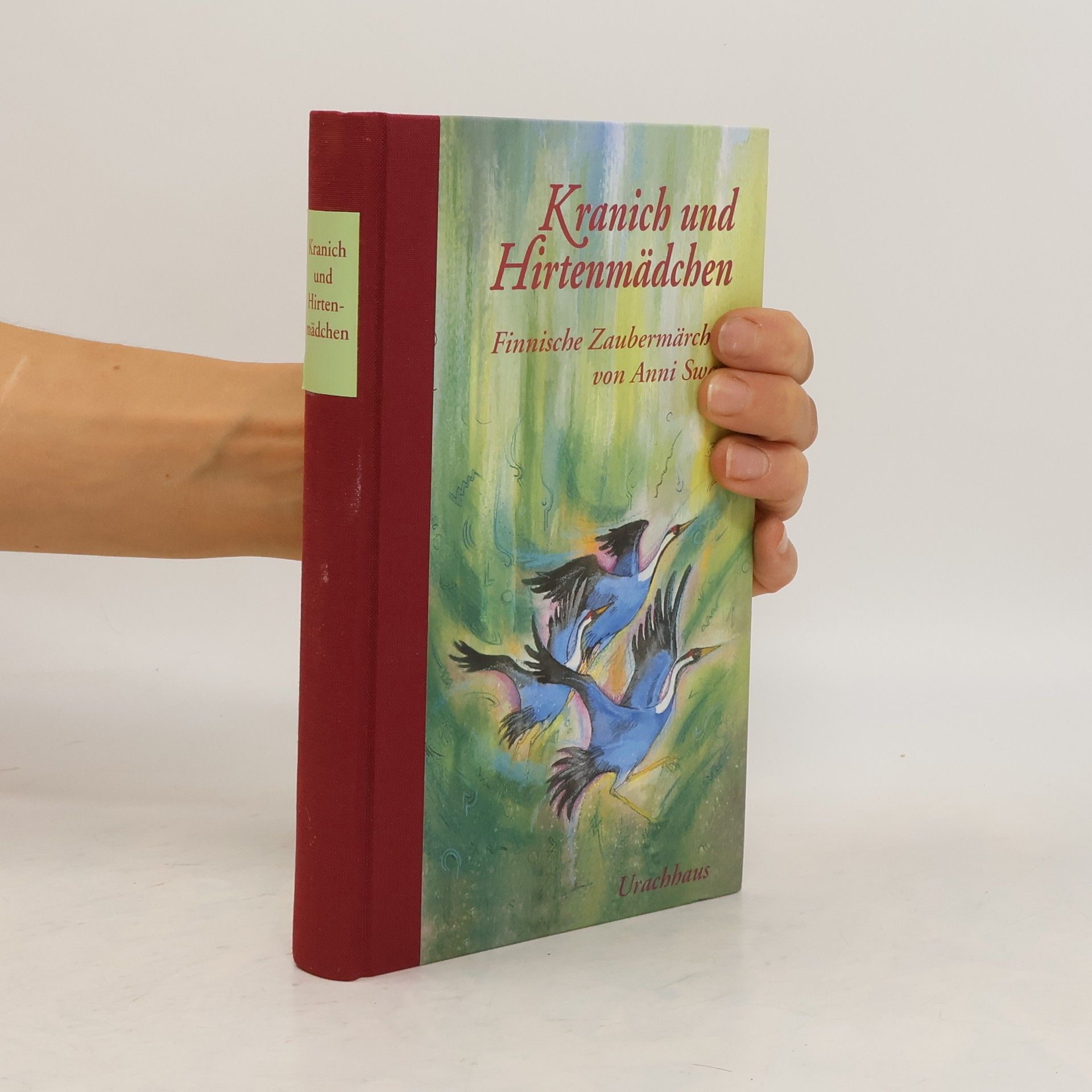 Anni Swan Kranich und Hirtenmädchen