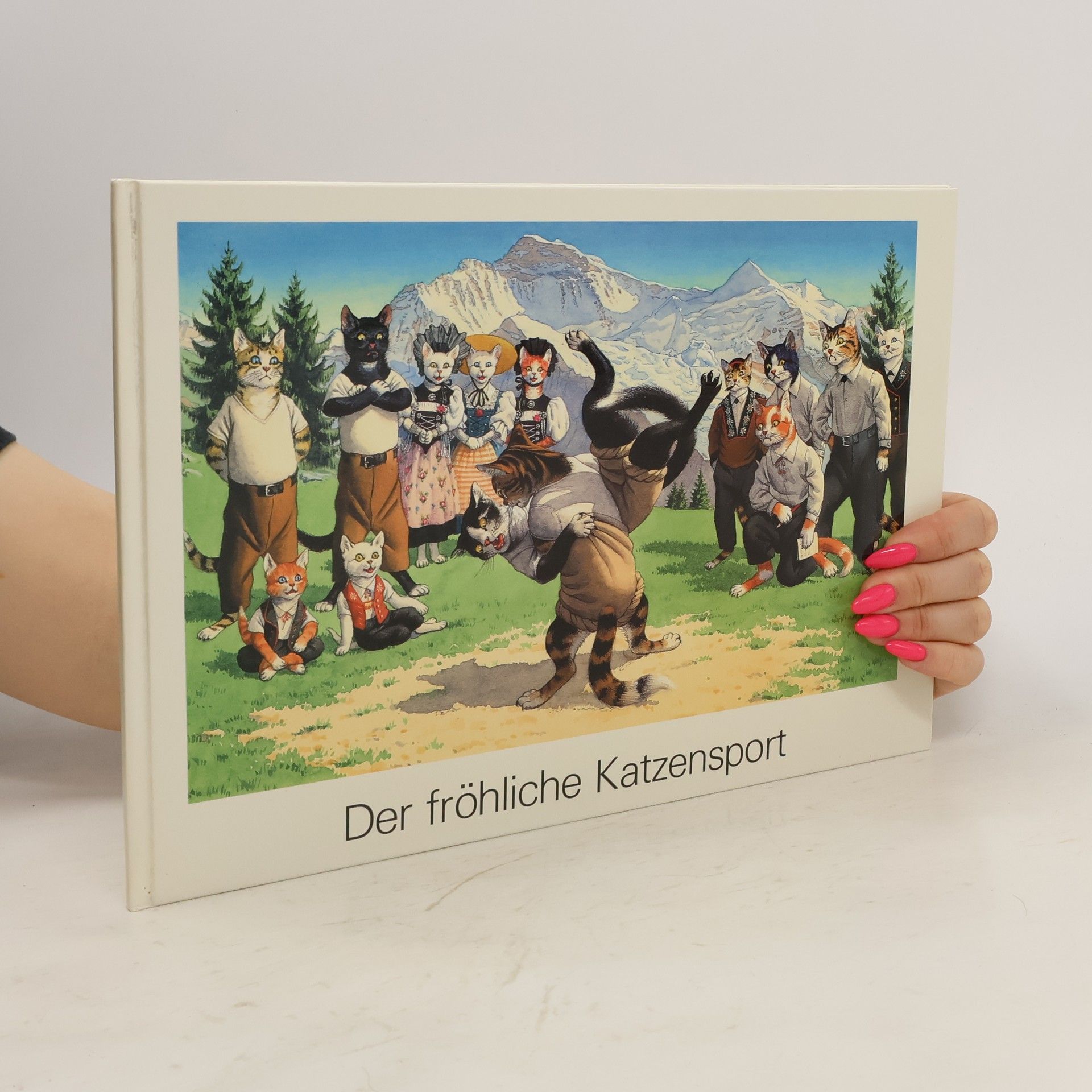 Die fröhliche Katzensport