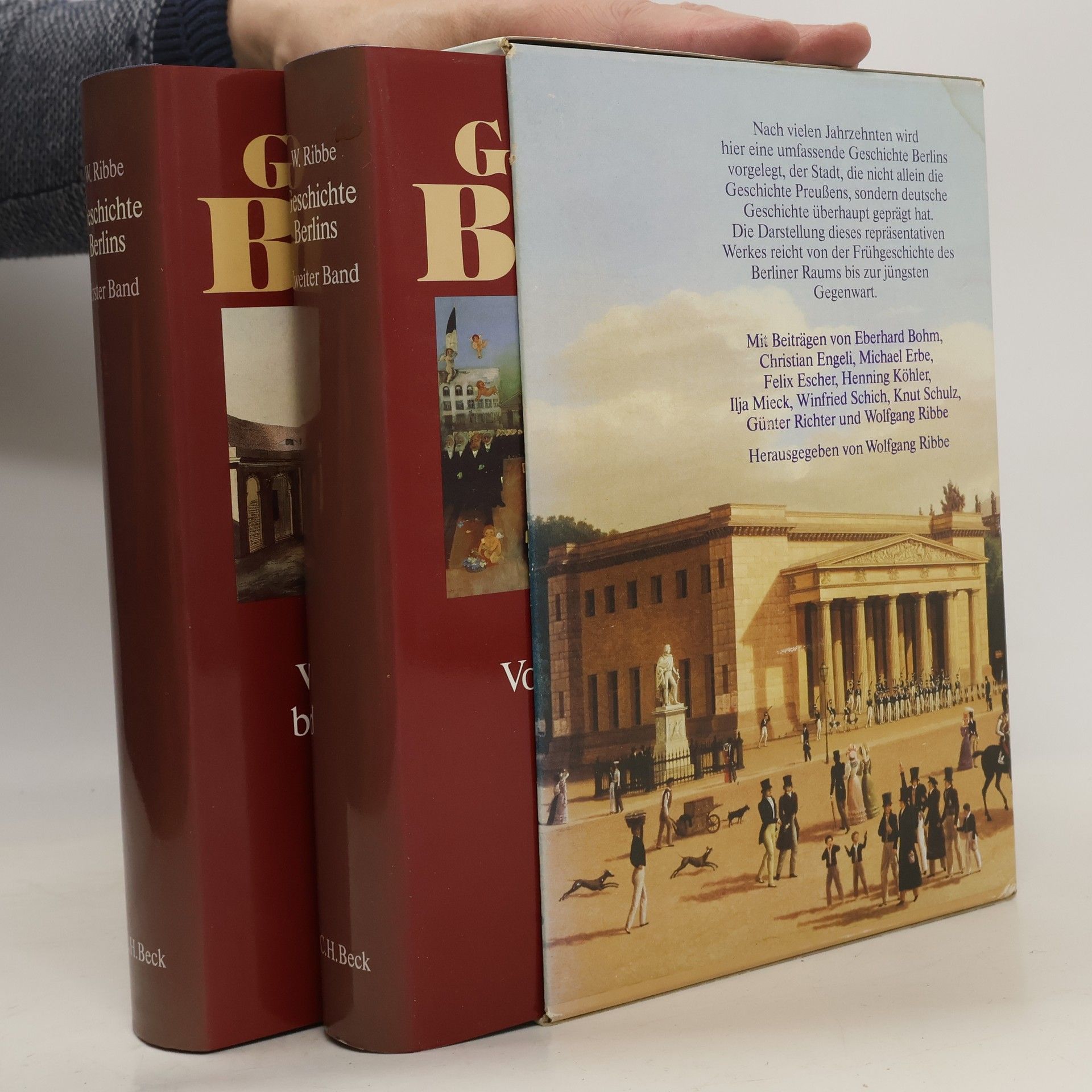 Wolfgang Ribbe Geschichte Berlins 1-2