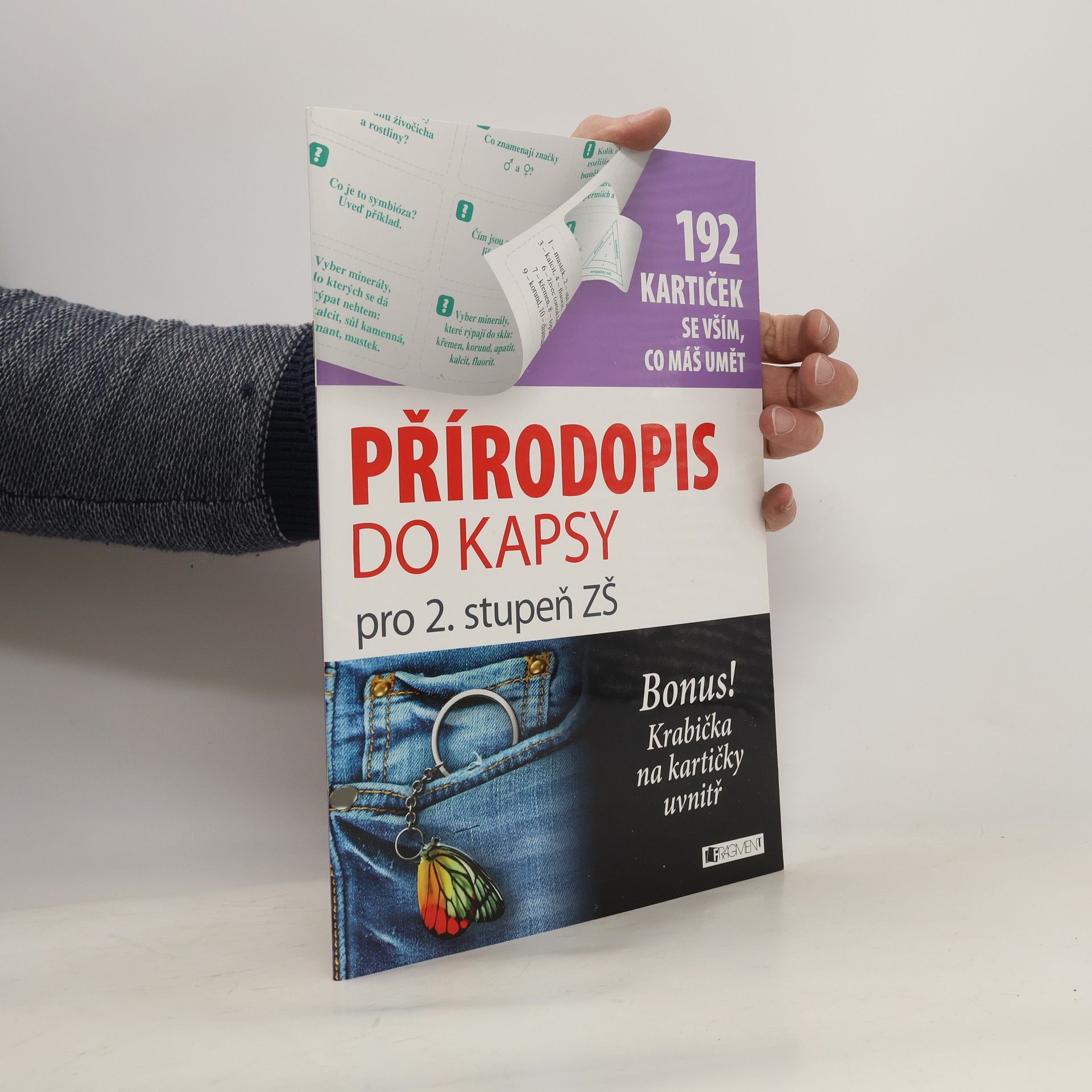 Anna Kousalová Přírodopis do kapsy pro 2. stupeň ZŠ : 192 kartiček se vším, co máš umět
