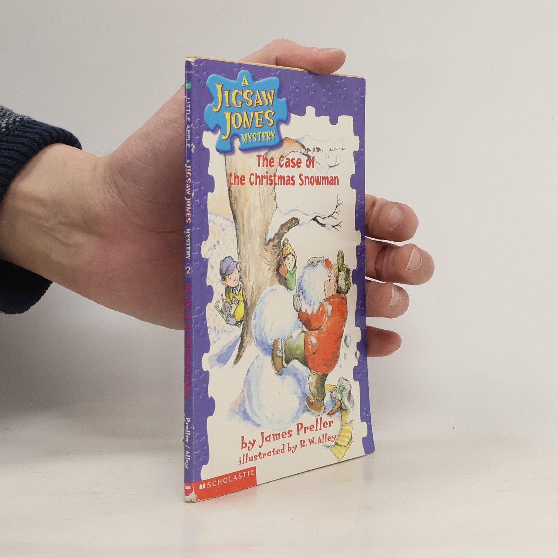 James Preller The Case of the Christmas Snowman