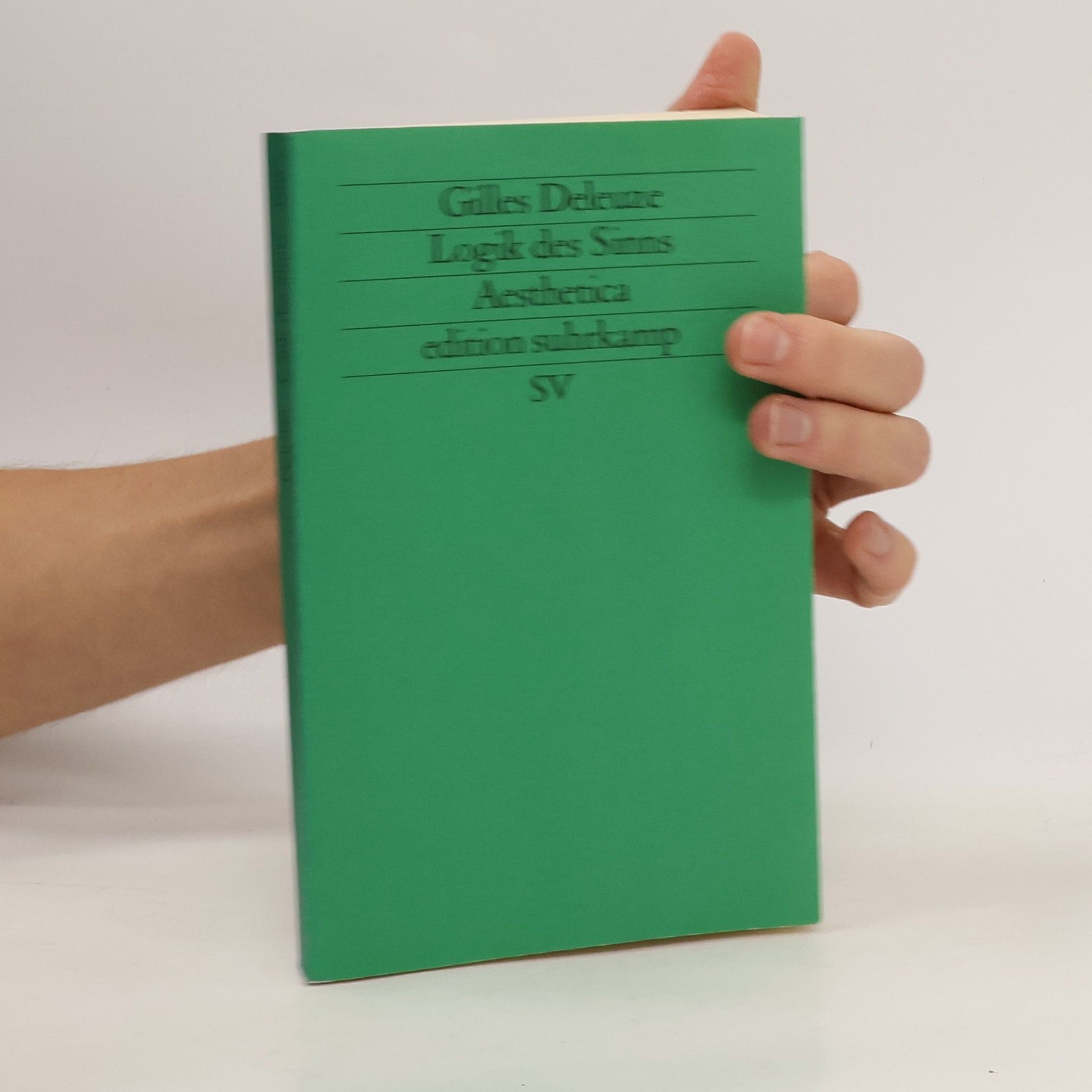 Gilles Deleuze Logik des Sinns