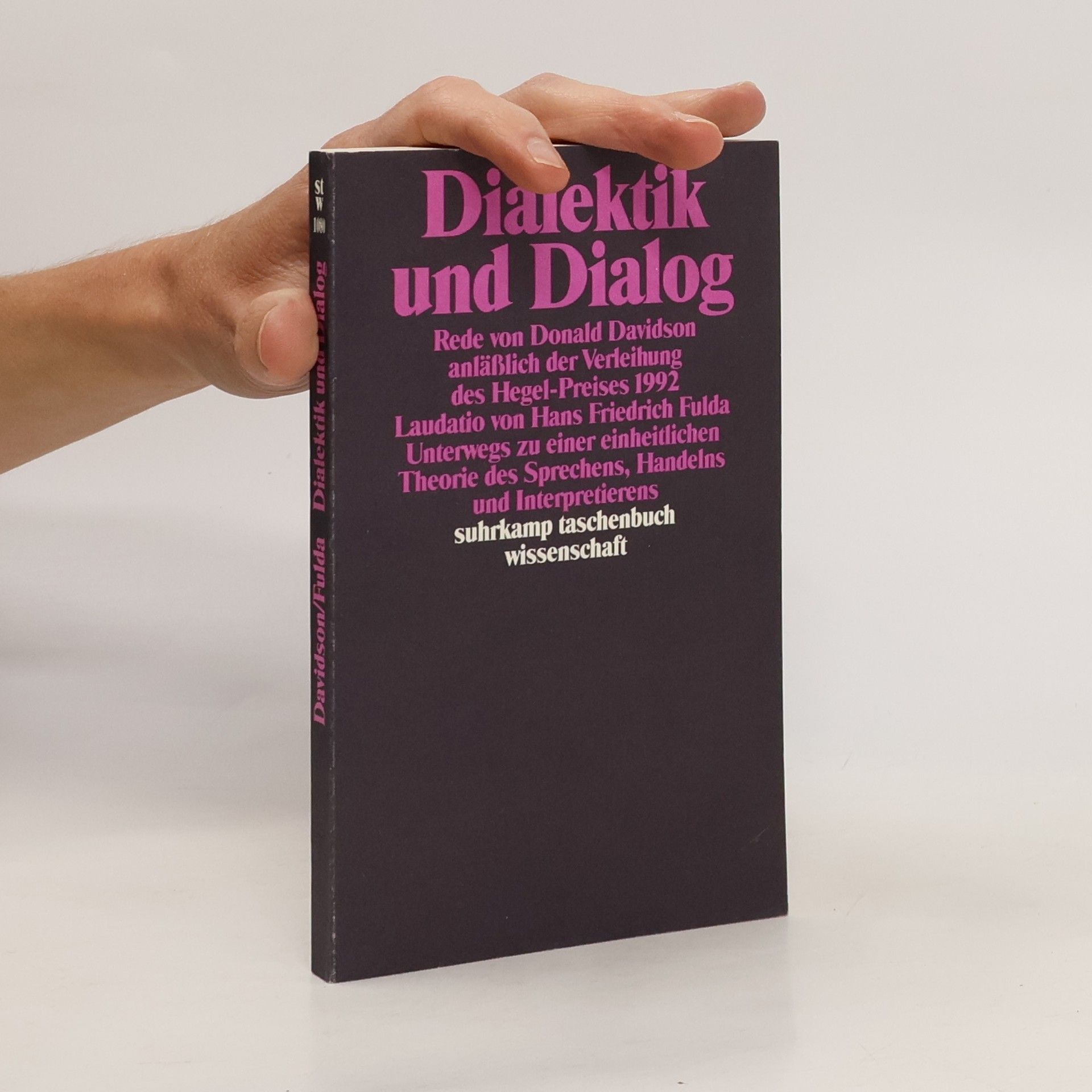 Donald Davidson Dialektik und Dialog