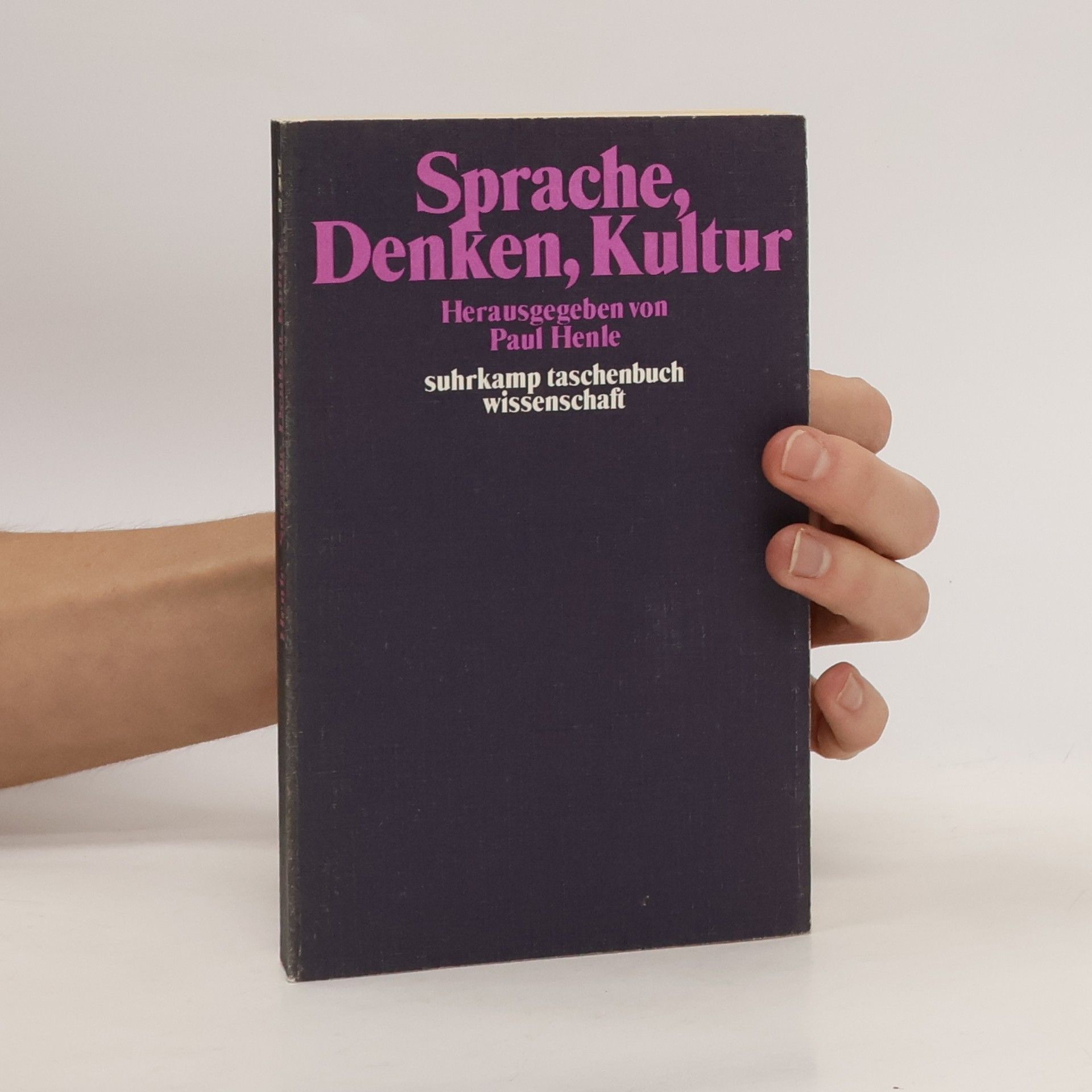 Paul Henle Sprache, Denken, Kultur