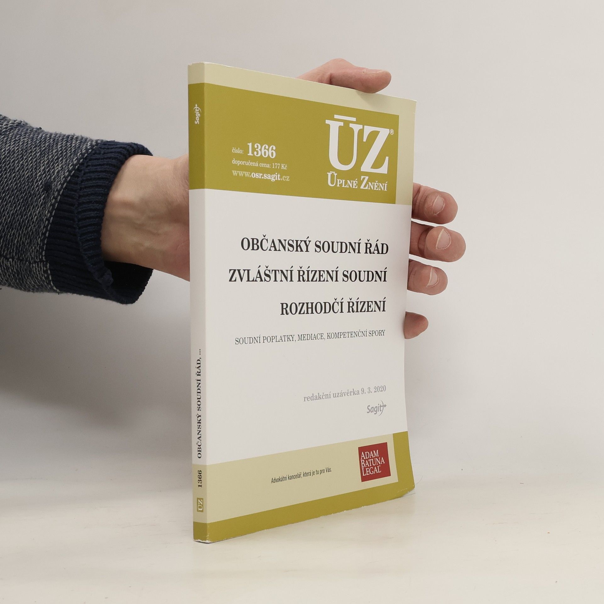 Autorenkollektiv Občanský soudní řád. Zvláštní řízení soudní. Rozhodčí řízení