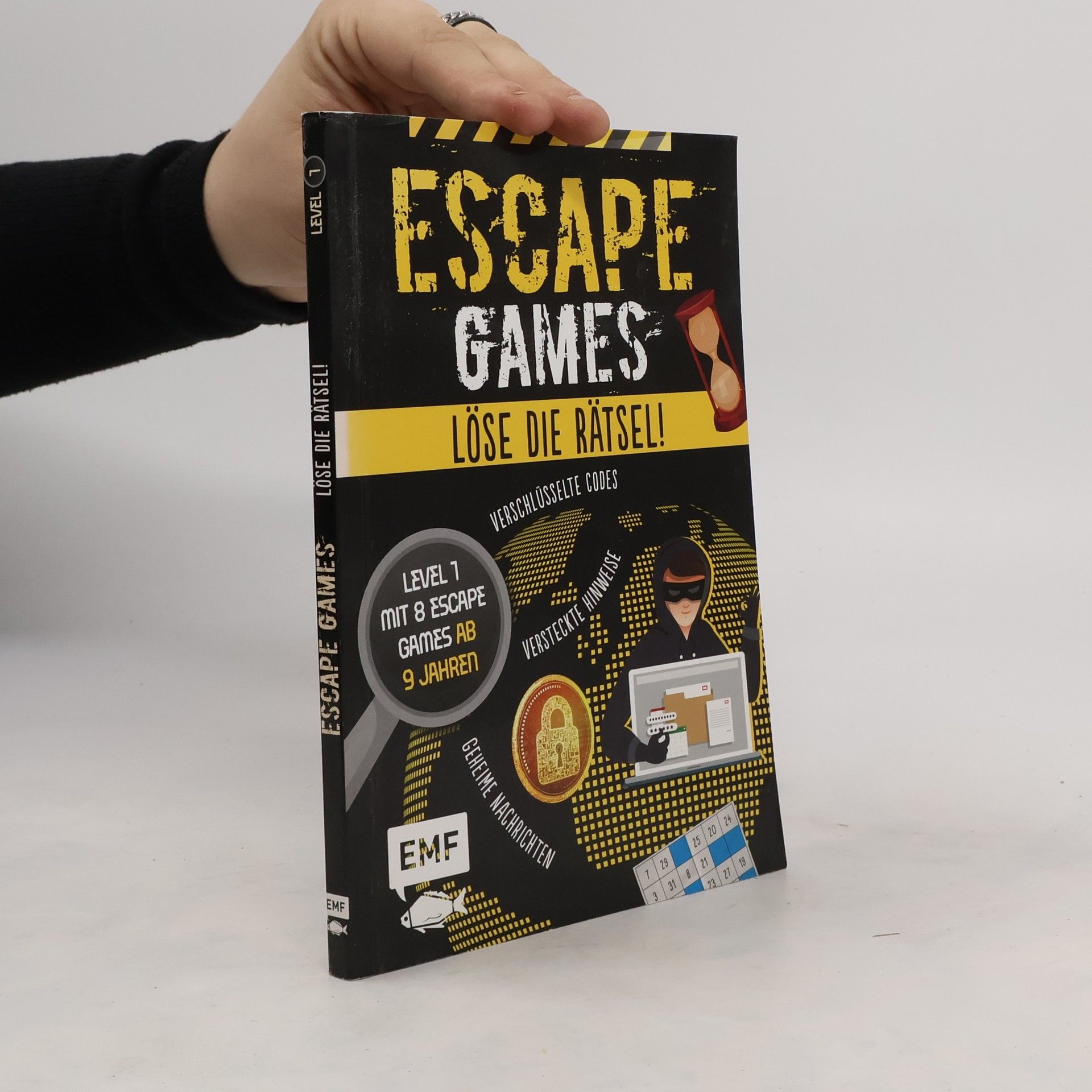 Mallory Monhard Escape Games. Löse die Rätsel! Level 1 mit 8 Escape Games ab 9 Jahren