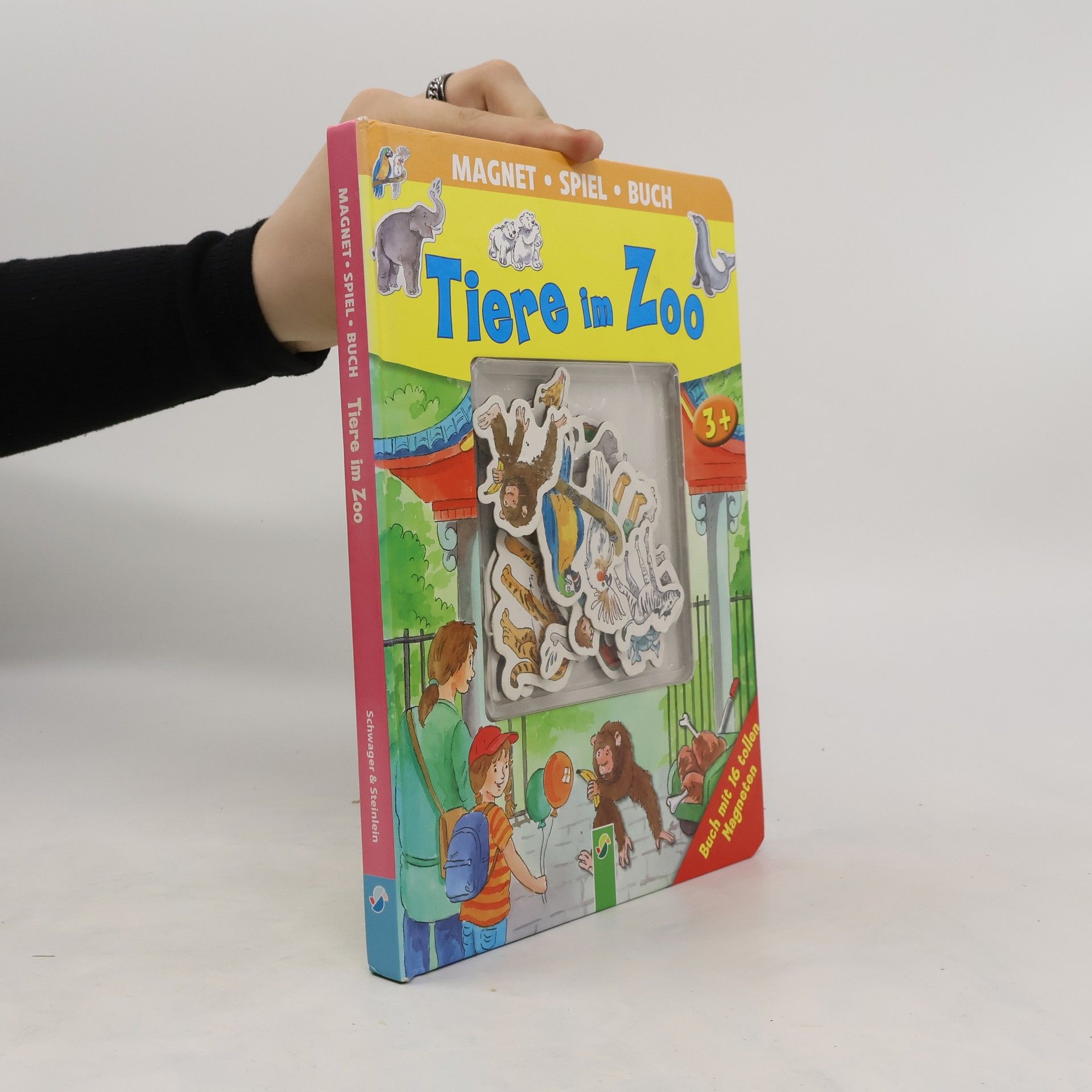 Daniela Pohle Tiere im ZOO. Magnet-Spiel-Buch