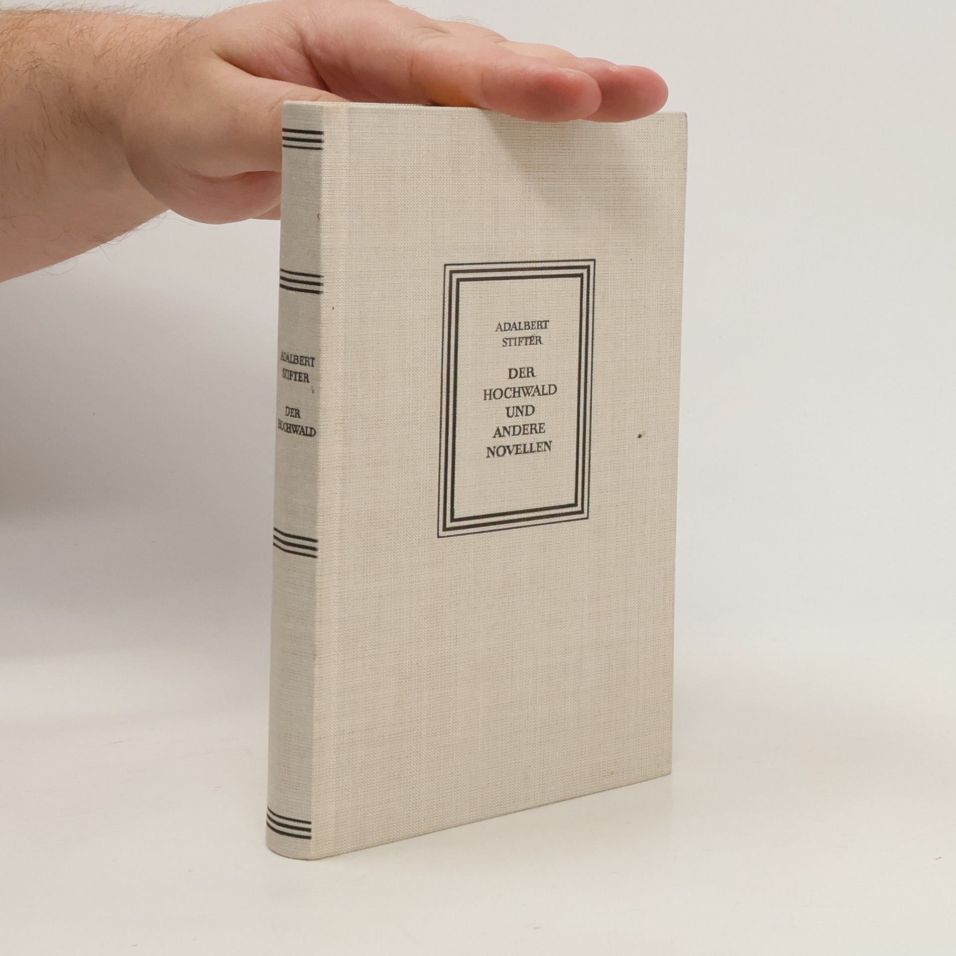Adalbert Stifter Der Hochwald und andere Novellen
