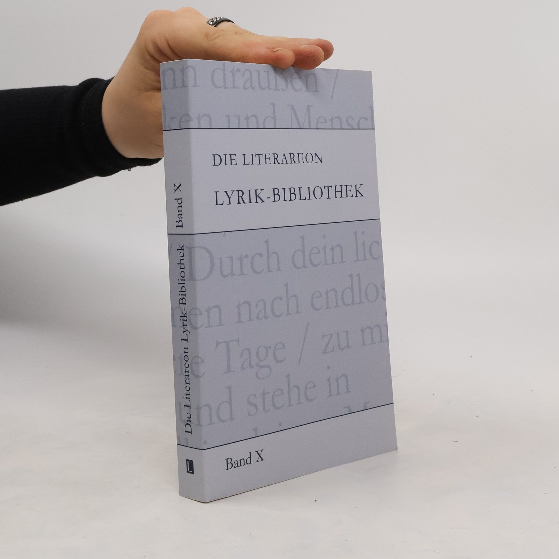 Anja Zimmermann Die Literareon Lyrik-Bibliothek