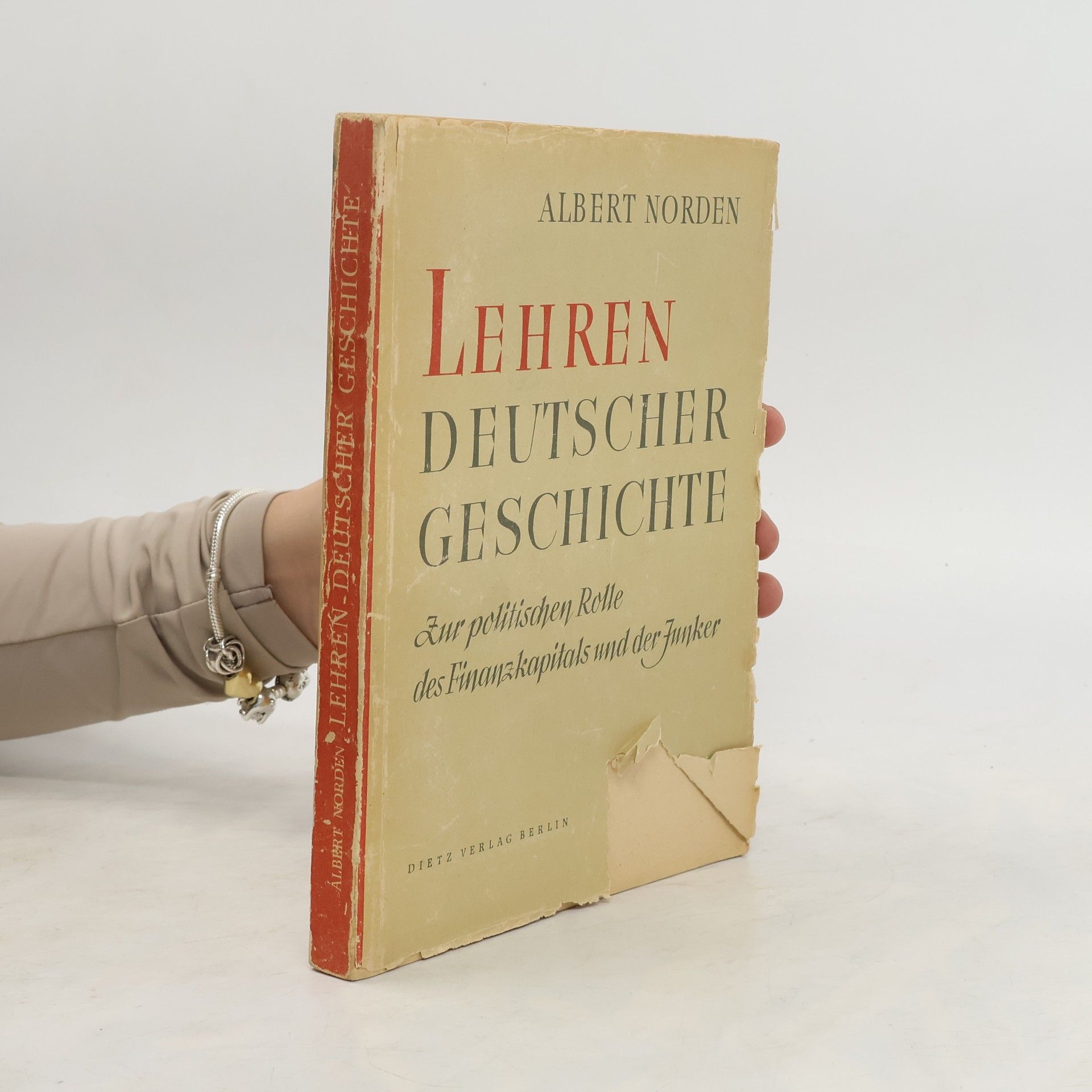 Norden Albert Lehren deutscher Geschichte