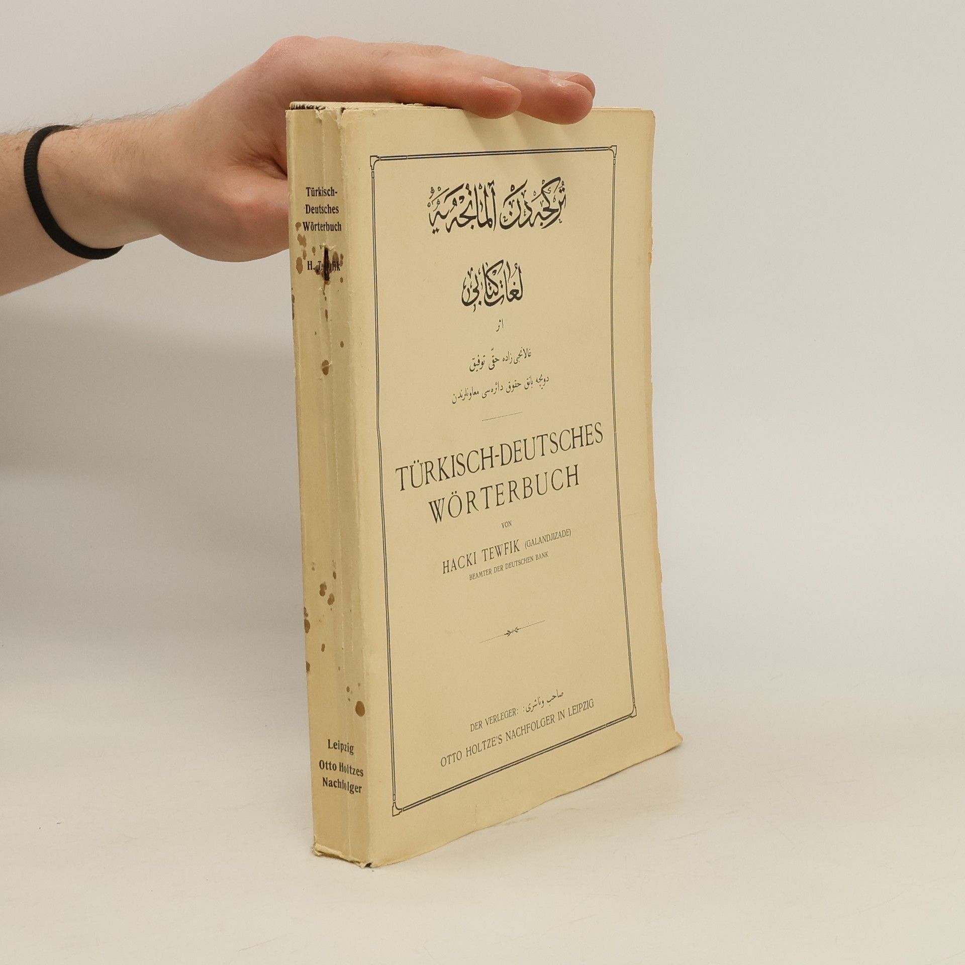 Hacki Tewfik Türkisch-Deutsch Wörterbuch