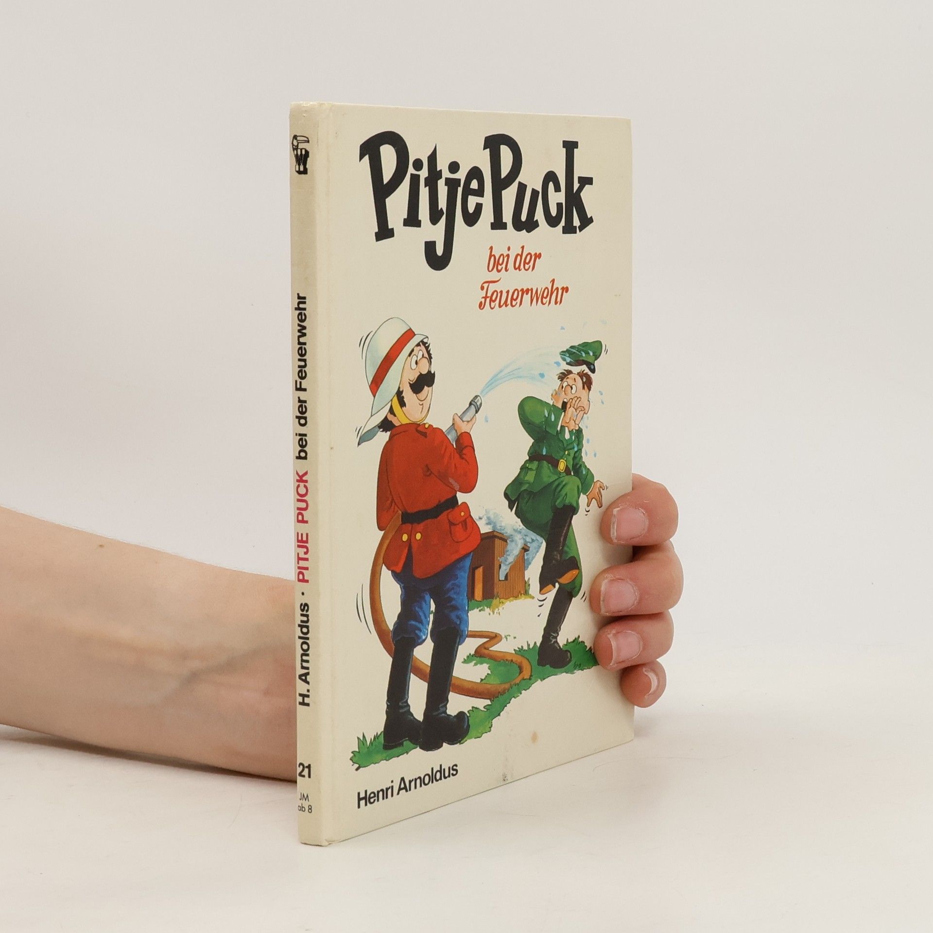 Henri Arnoldus Pitje Puck bei der Feuerwehr