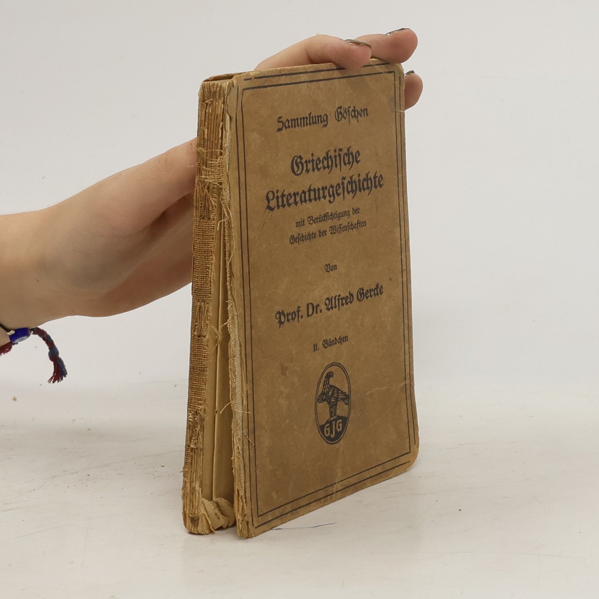 Alfred Gercke Griechische Literaturgeschichte II.