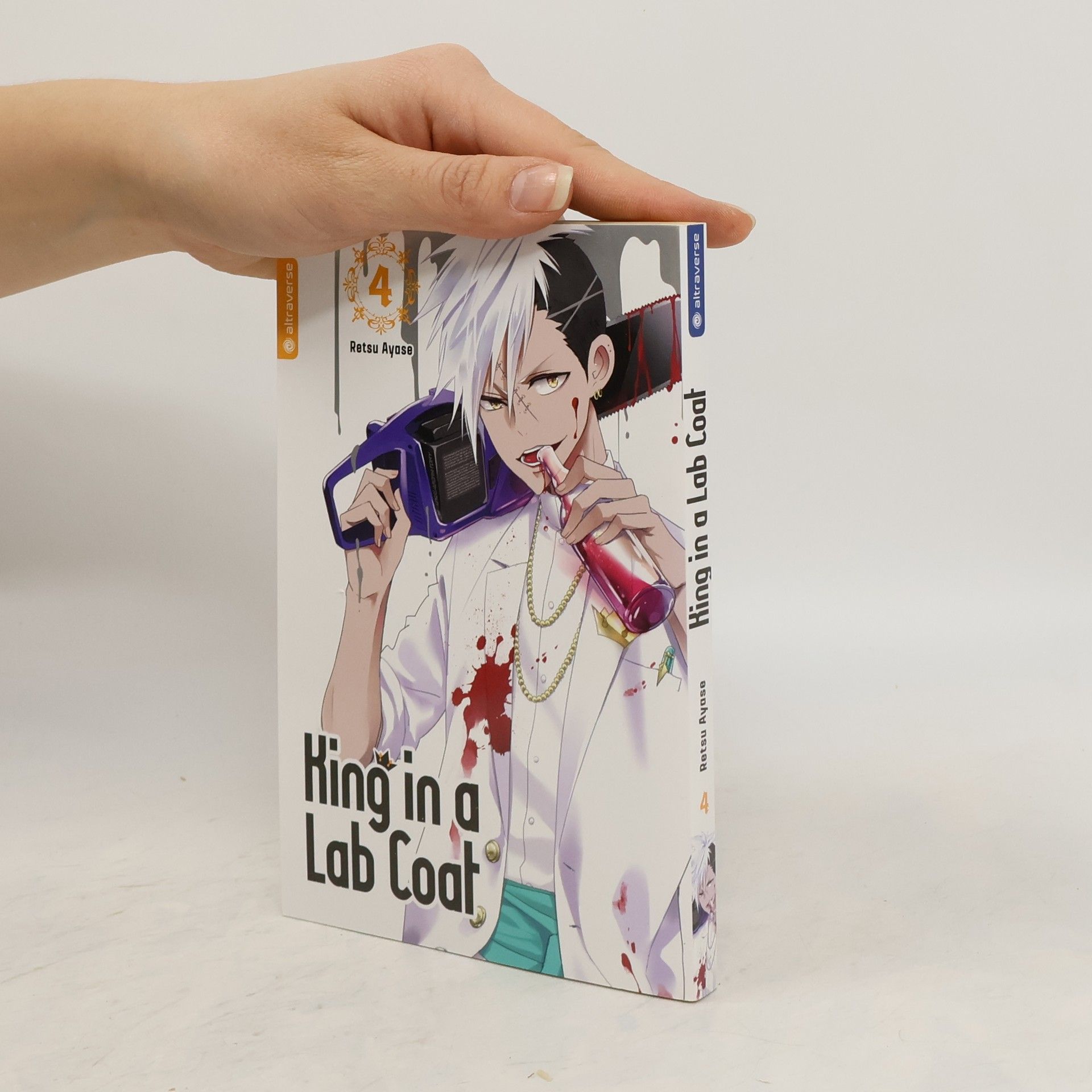 Retsu Ayase King in a lab coat 4