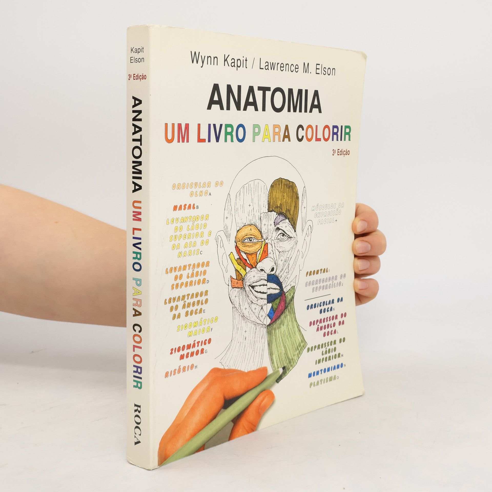 Wynn Kapit Anatomia. Um Livro para Colorir
