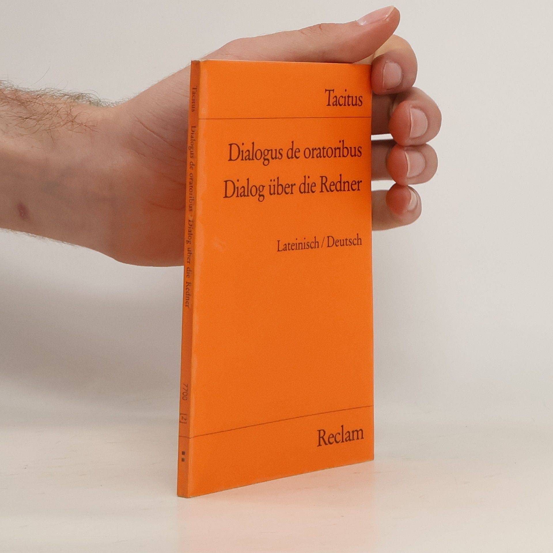 Tacitus Dialogus de oratoribus
