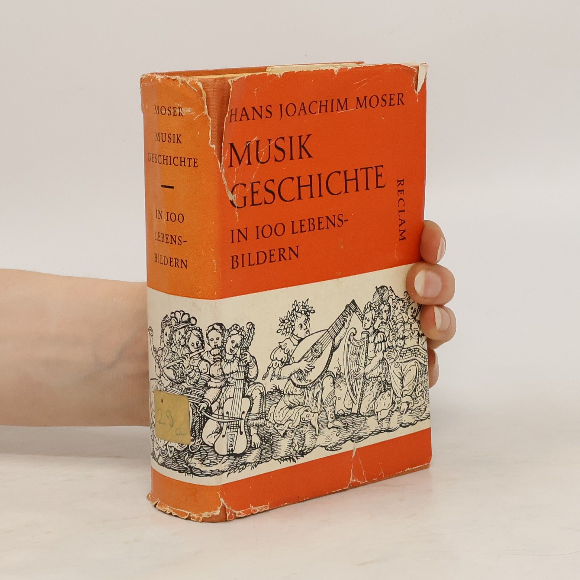 Hans Joachim Moser Musikgeschichte in 100 Lebensbildern
