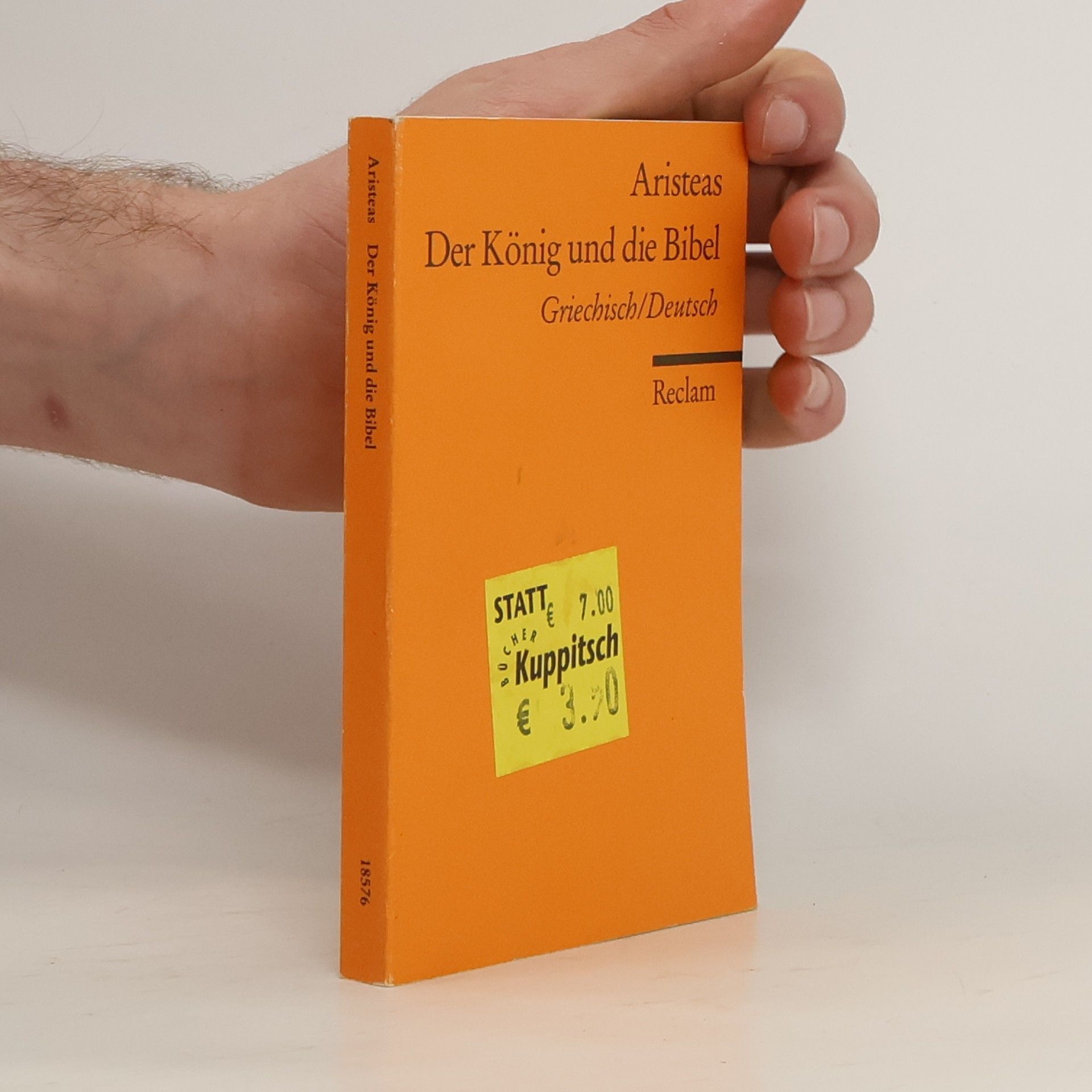 Aristeas Der König und die Bibel