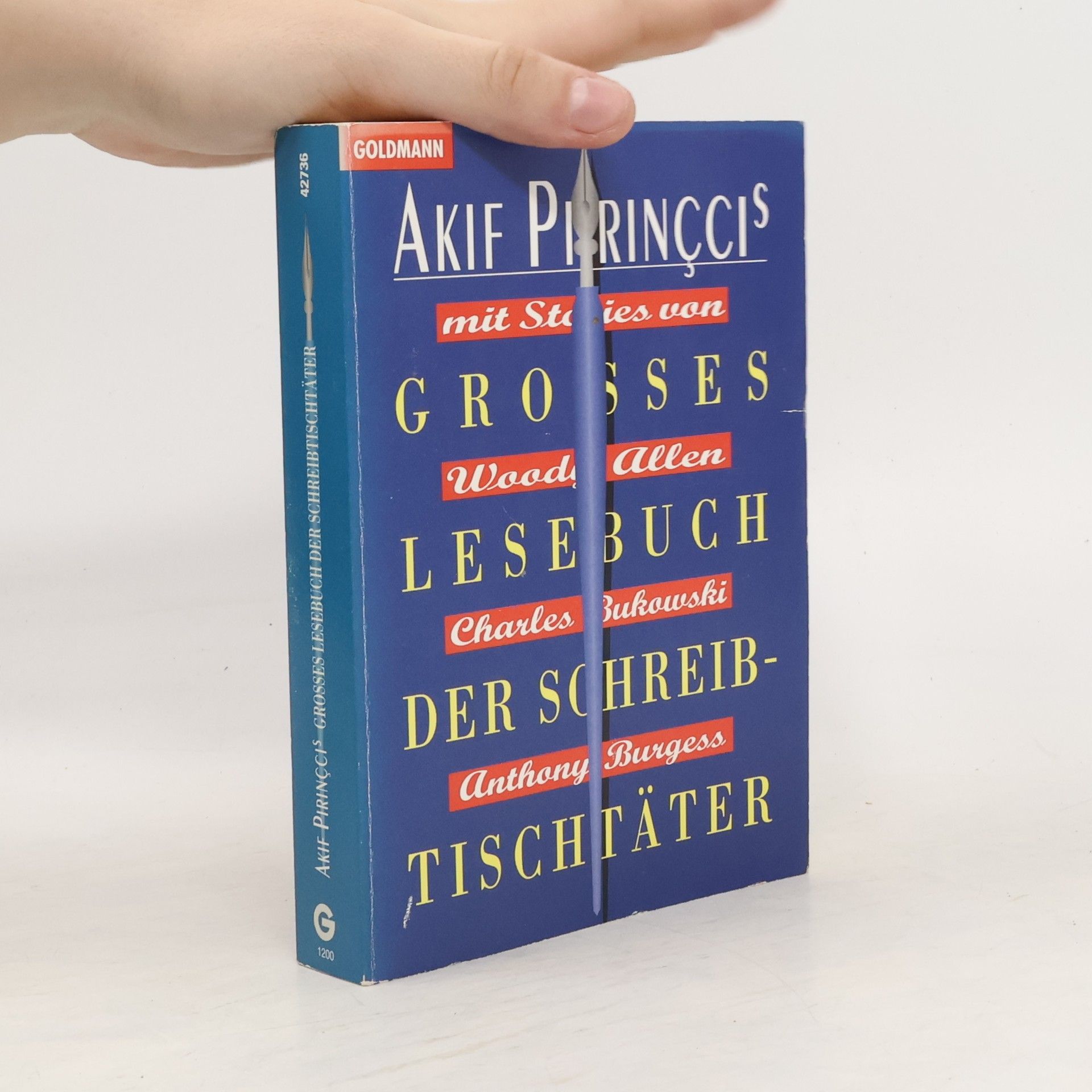 Akif Pirincci Grosses Lesebuch der Schreibtischtäter