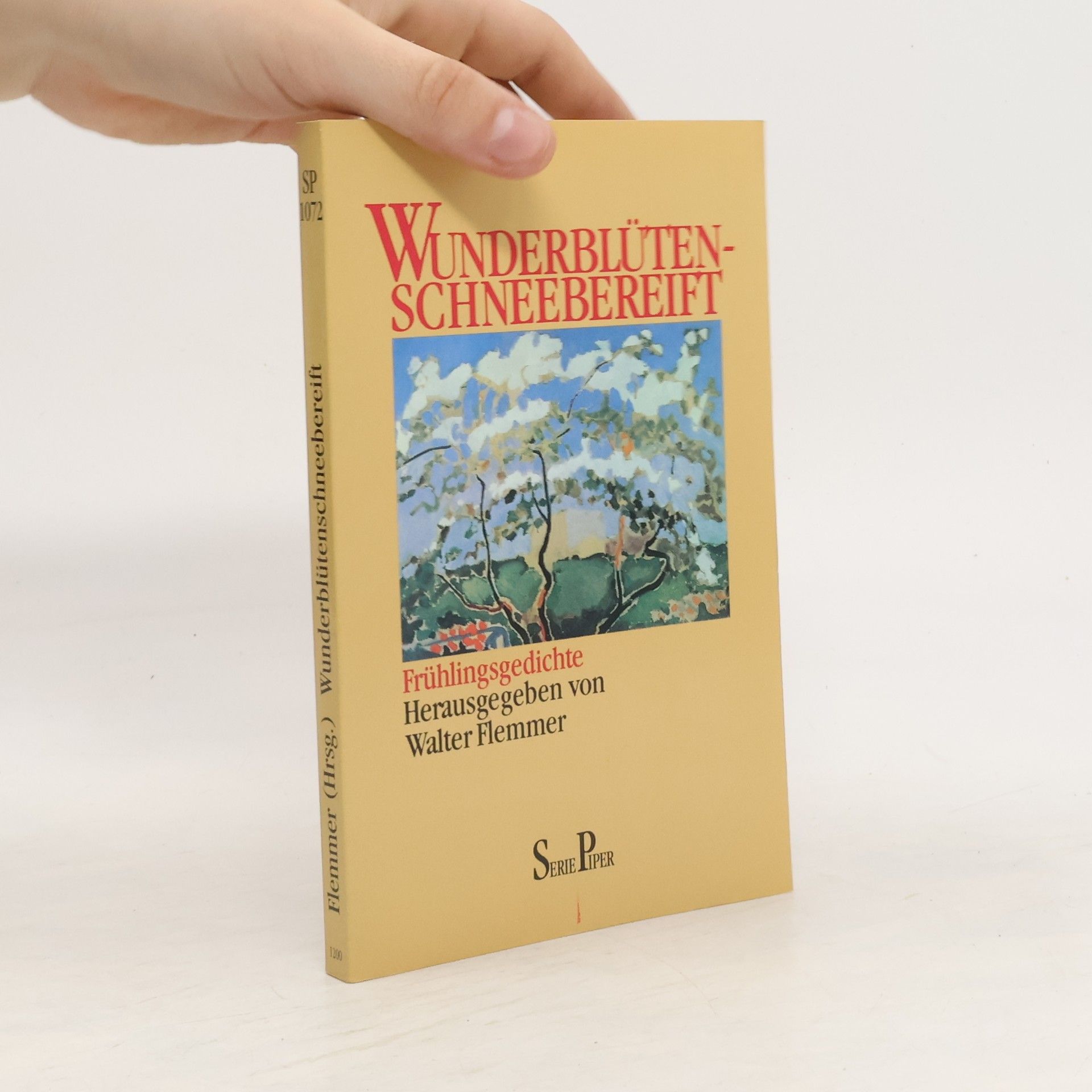 Walter Flemmer Wunderblüten - schneebereift