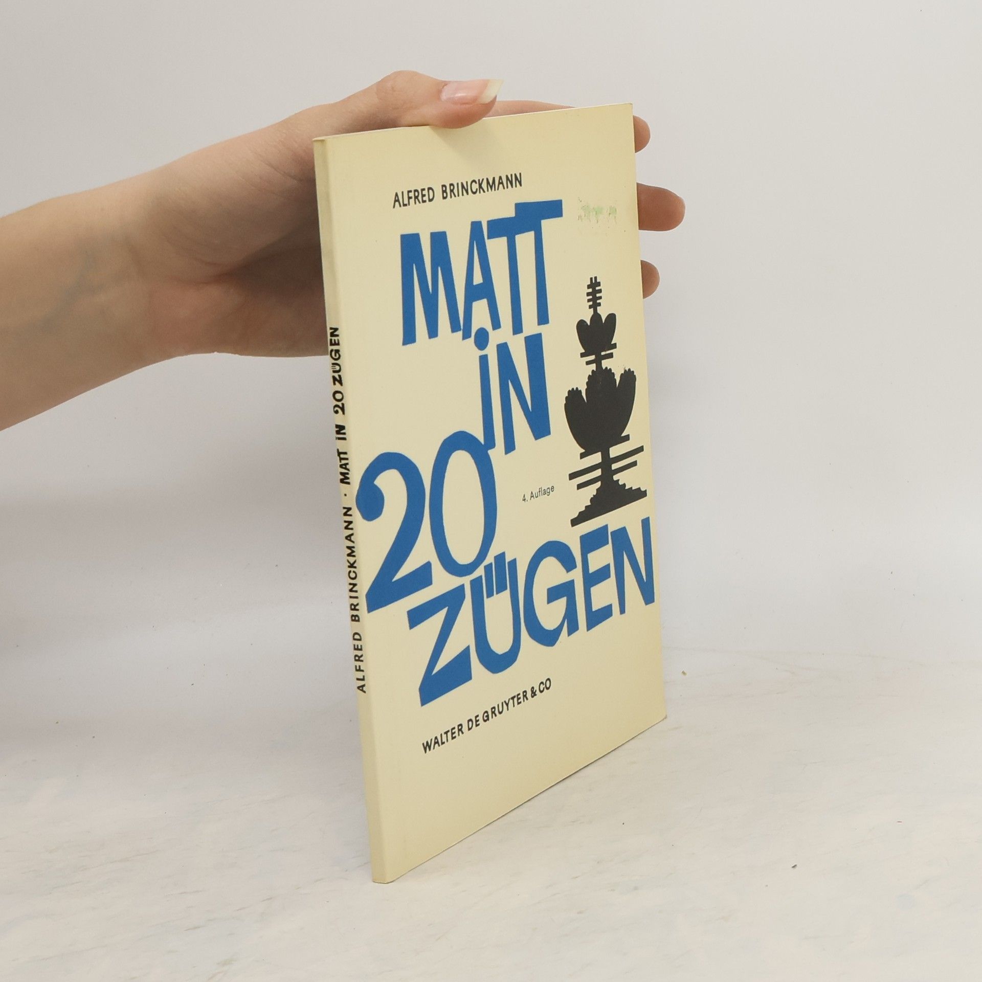 Alfred Brinckmann Matt in zwanzig Zügen