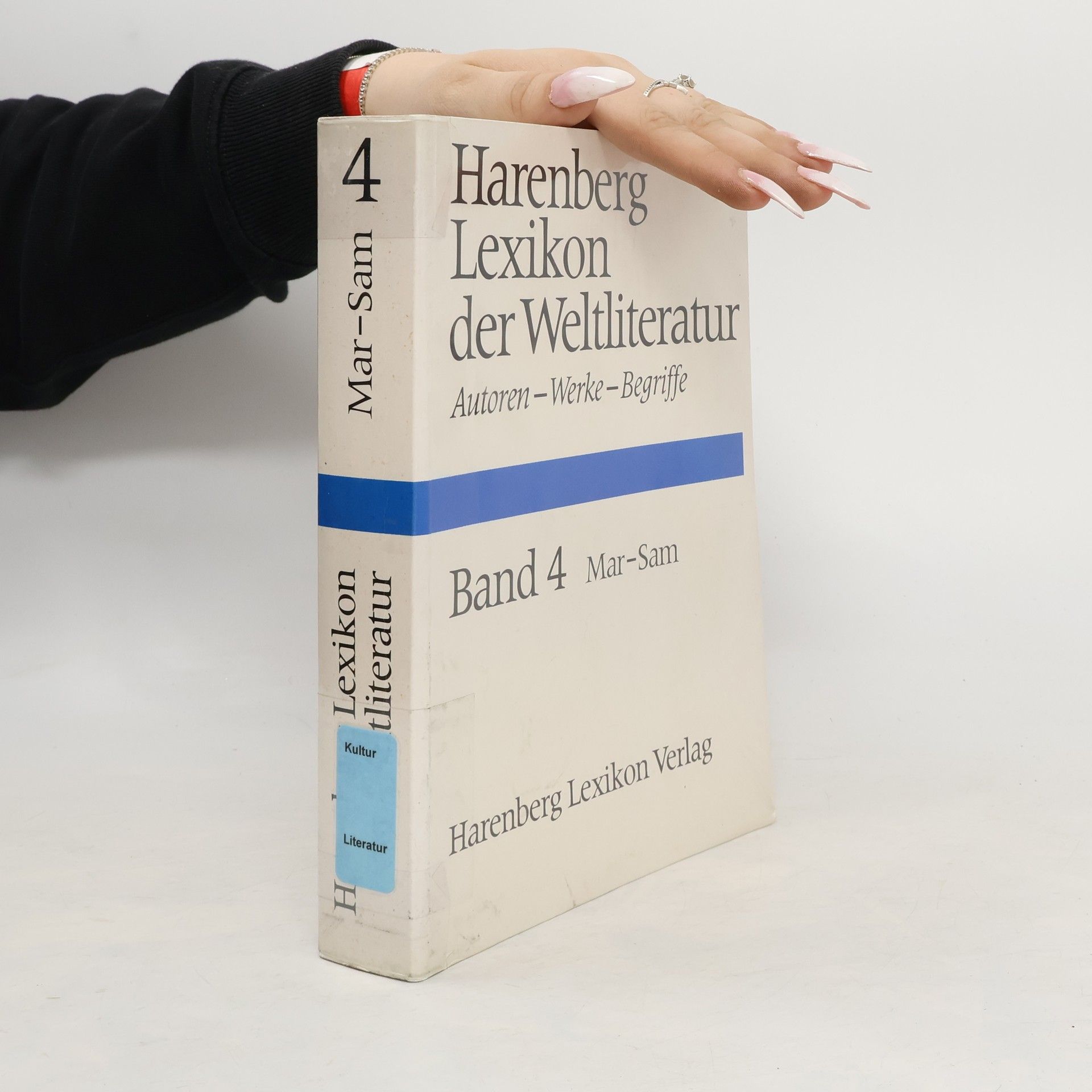 François Bondy Harenbergs Lexikon der Weltliteratur 4. Mar-Sam