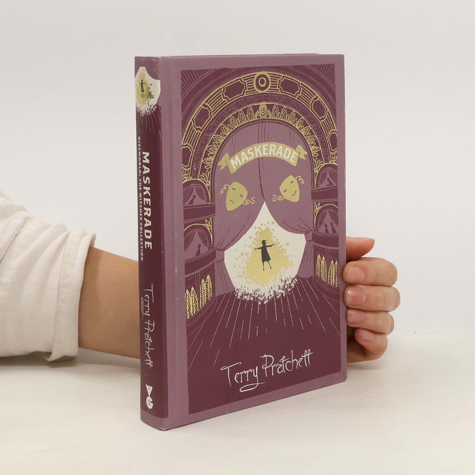 Terry Pratchett Maskerade. Mummenschanz, englische Ausgabe