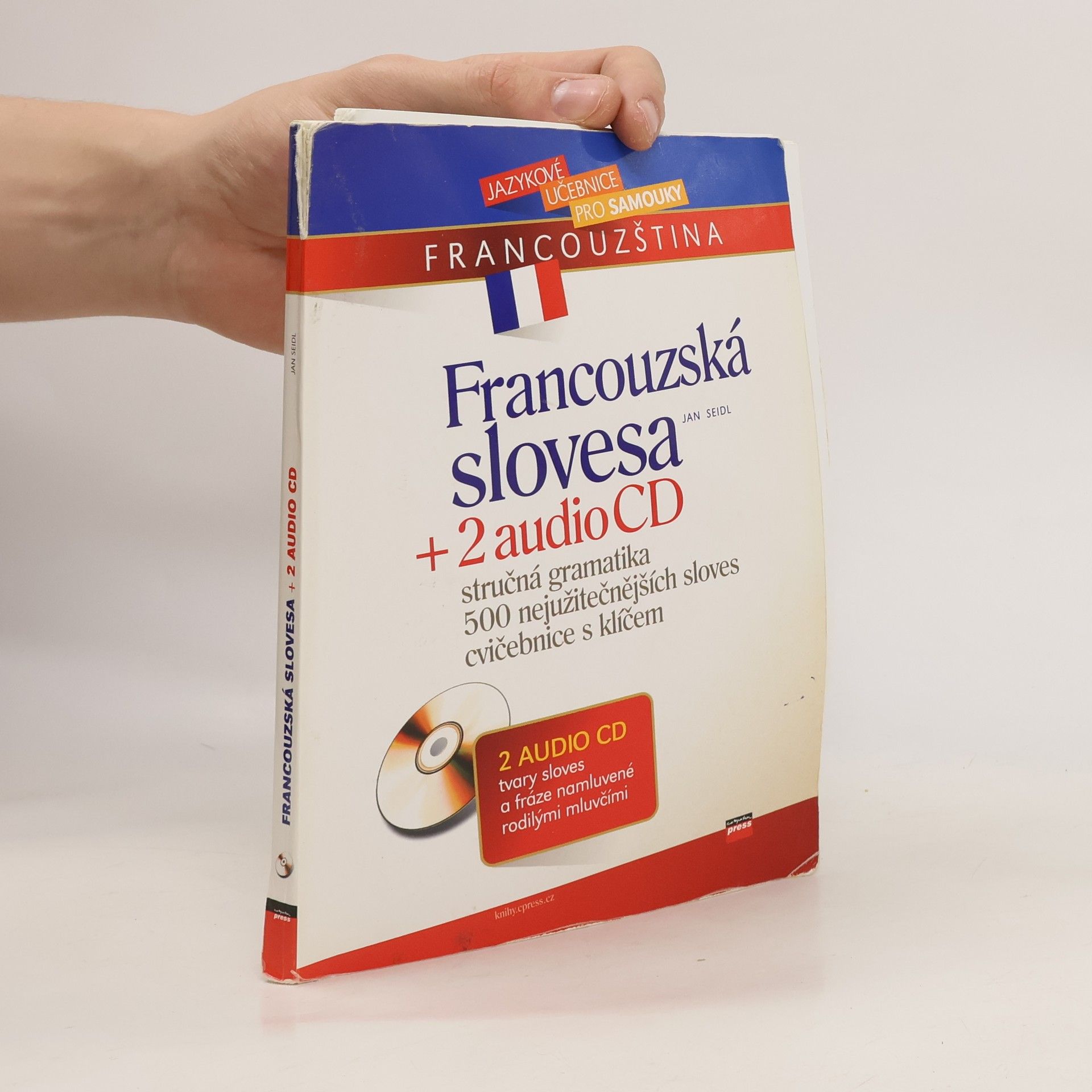 Jan Seidl Francouzština: Francouzská slovesa + 2 audio CD