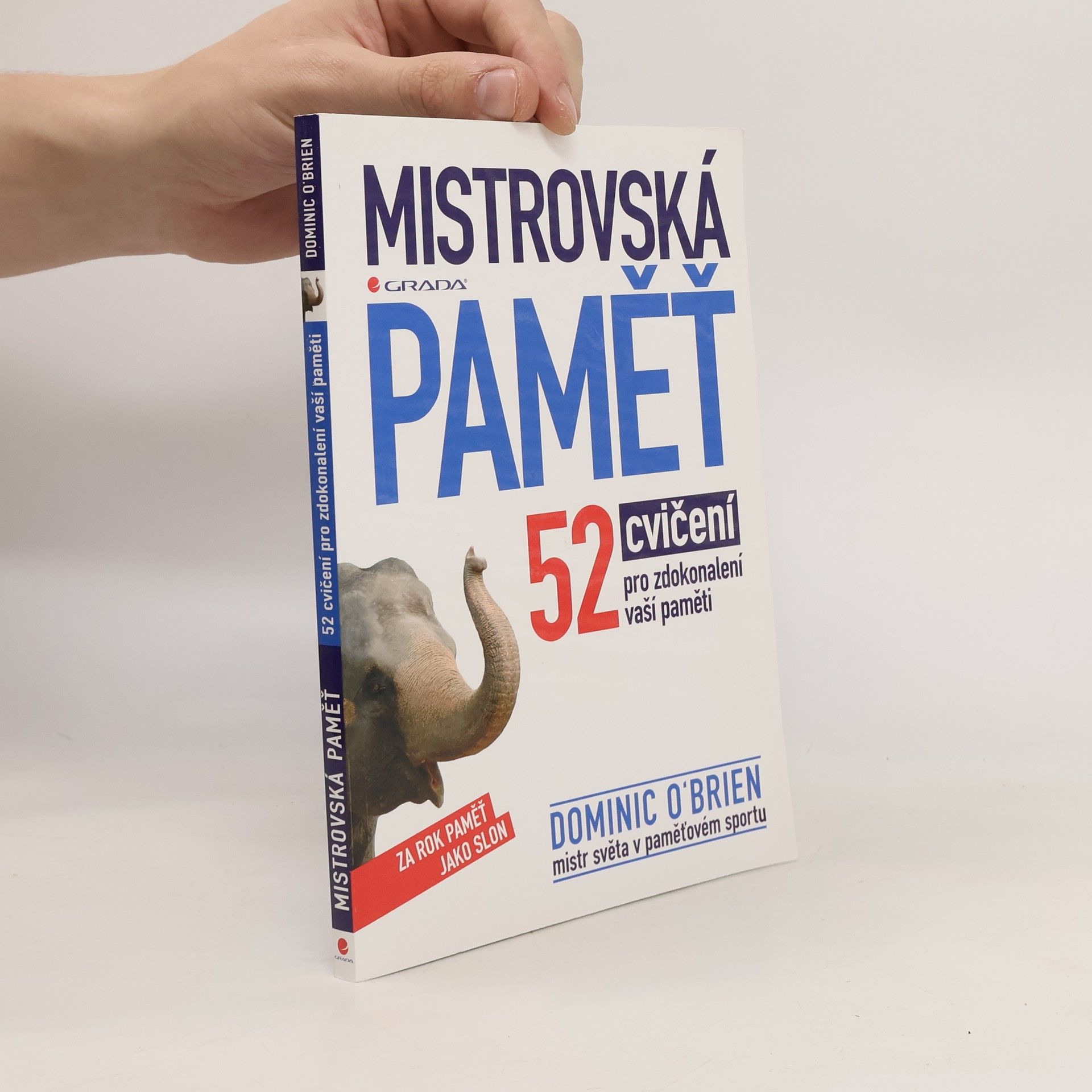 Dominic O. Brien Mistrovská paměť : 52 cvičení pro zdokonalení vaší paměti