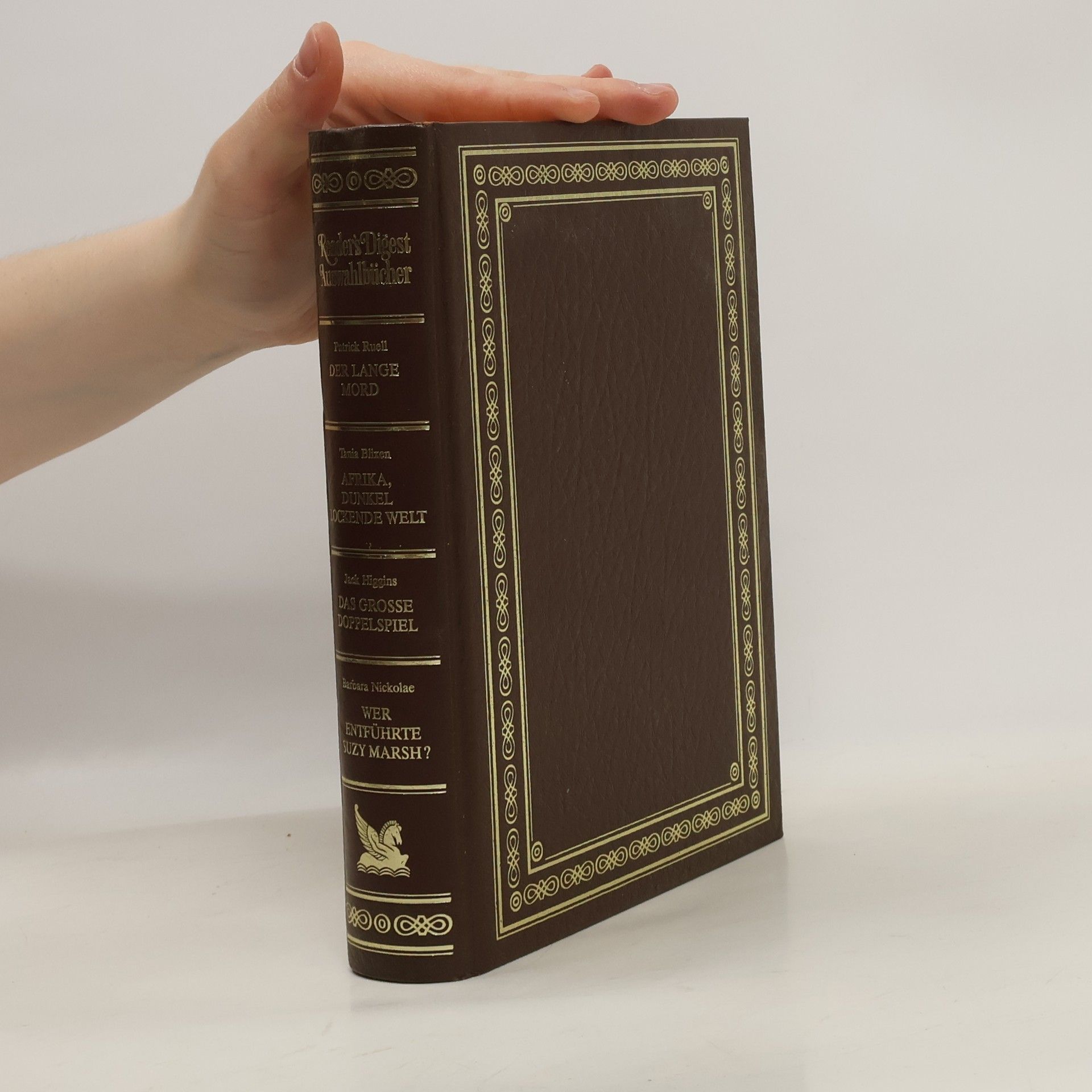 Patrick Ruell Readers Digest Auswahlbücher. Der lange Mord. Afrika, dunkel lockende Welt. Das grosse Doppelspiel. Wer entführte Suzy Marsh?.