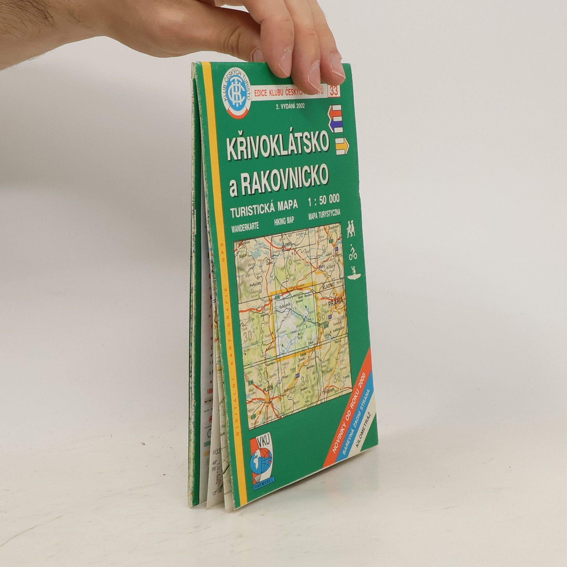Jiří Rohlík Křivoklátsko a Rakovnicko: Turistická mapa