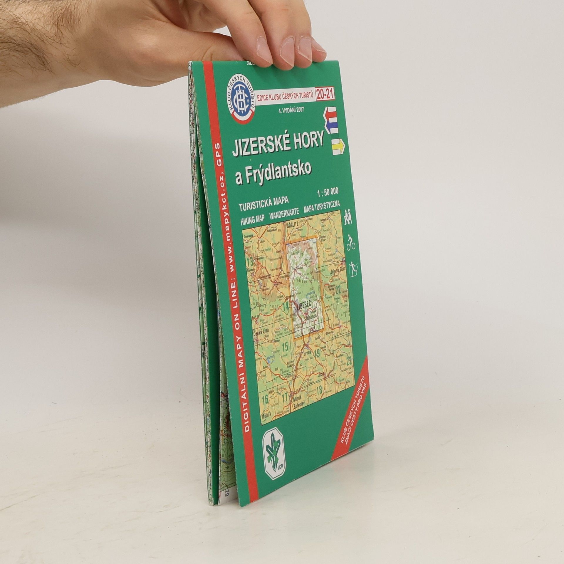 Collective Jizerské hory a Frýdlantsko. Turistická mapa