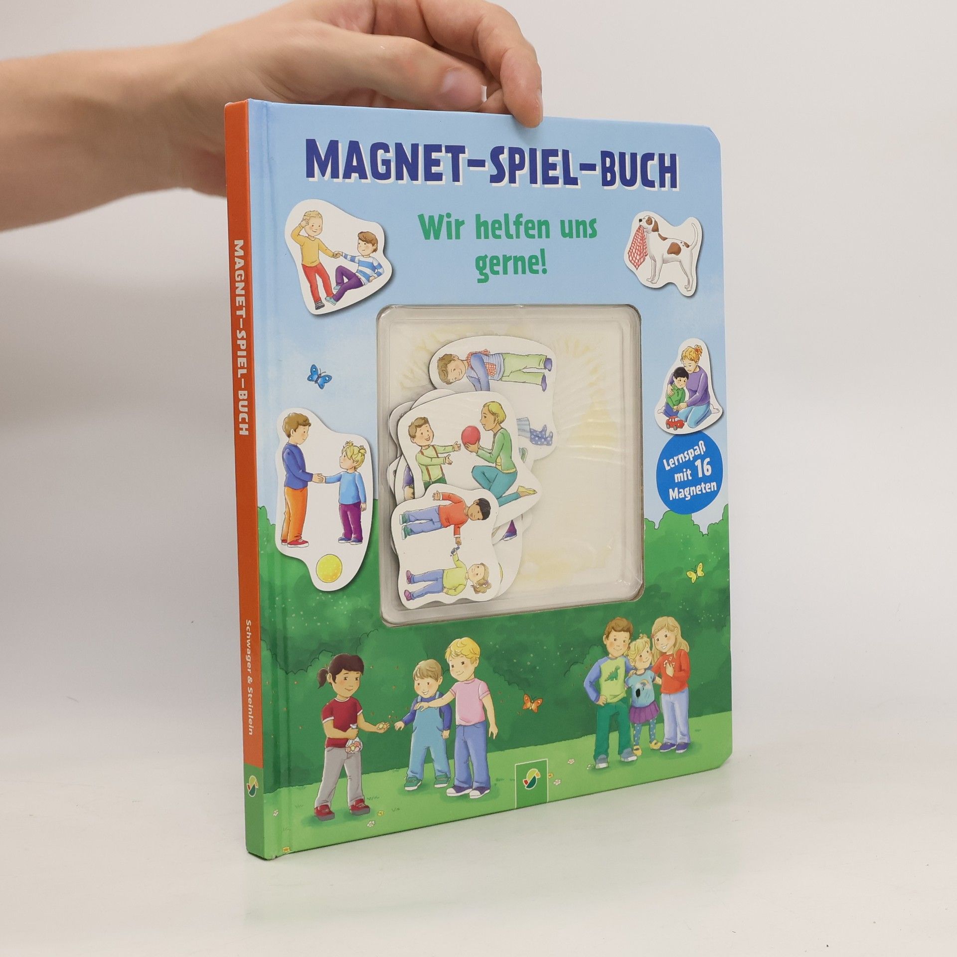 Iris Spiesmacher Magnet-Spiel-Buch. Wir helfen uns gerne!