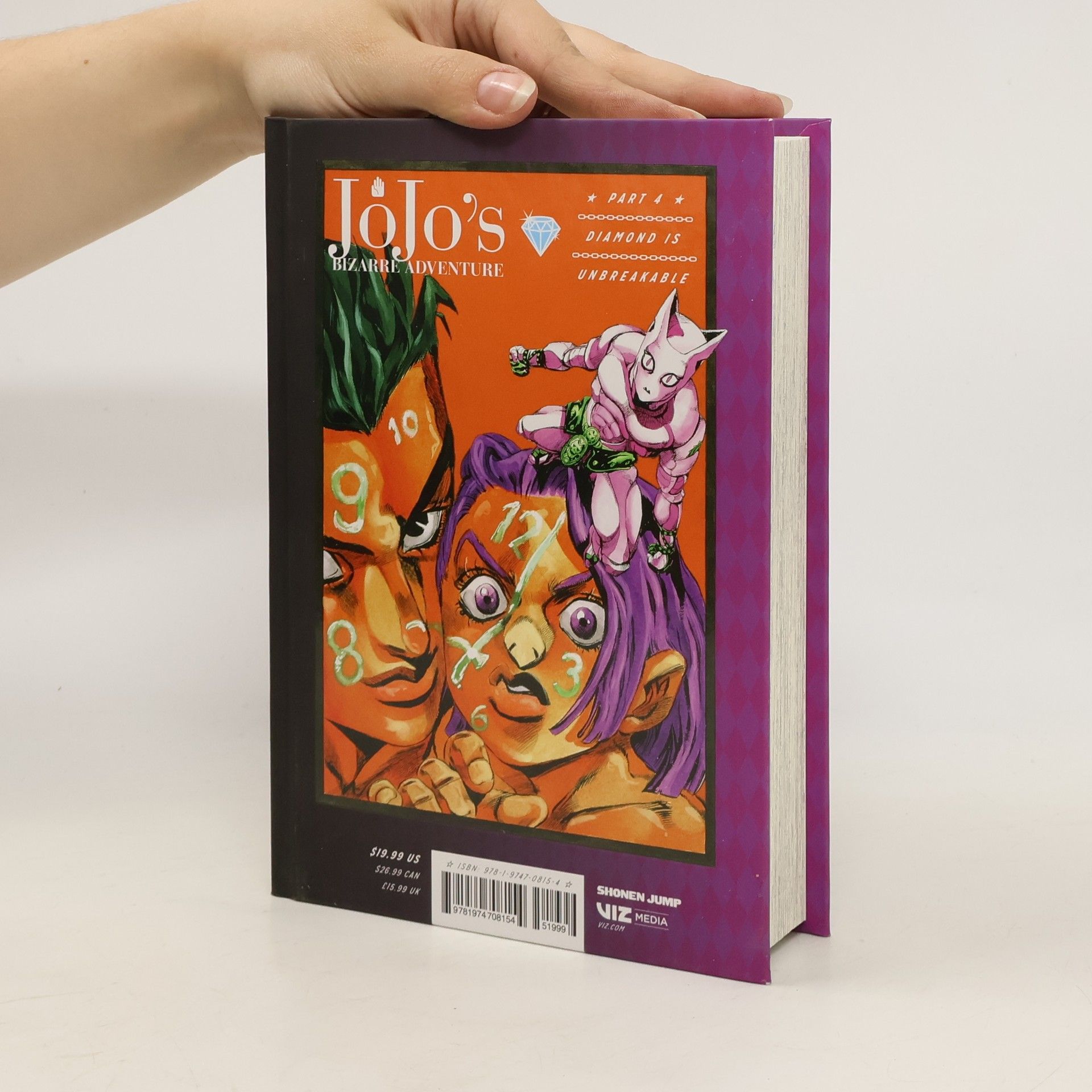 Hirohiko Araki JoJo's Bizarre Adventure: Part 4--Diamond Is Unbreakable, Vol. 9