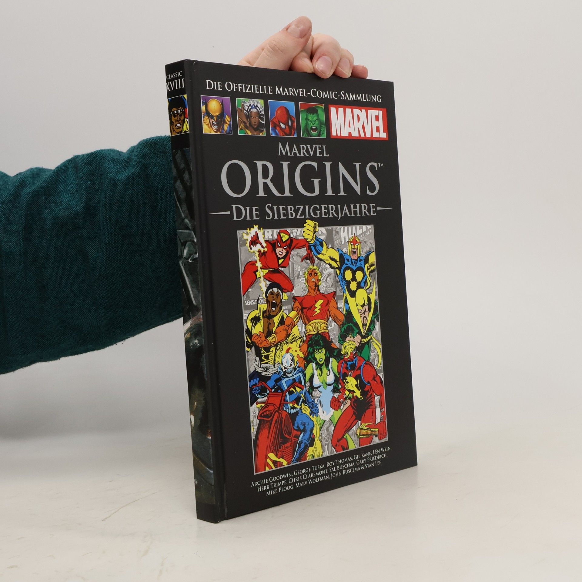 Collectif d'auteurs Die offizielle Marvel-Comic-Sammlung Classic XVIII. Marvel Origins: Die Siebzigerjahre