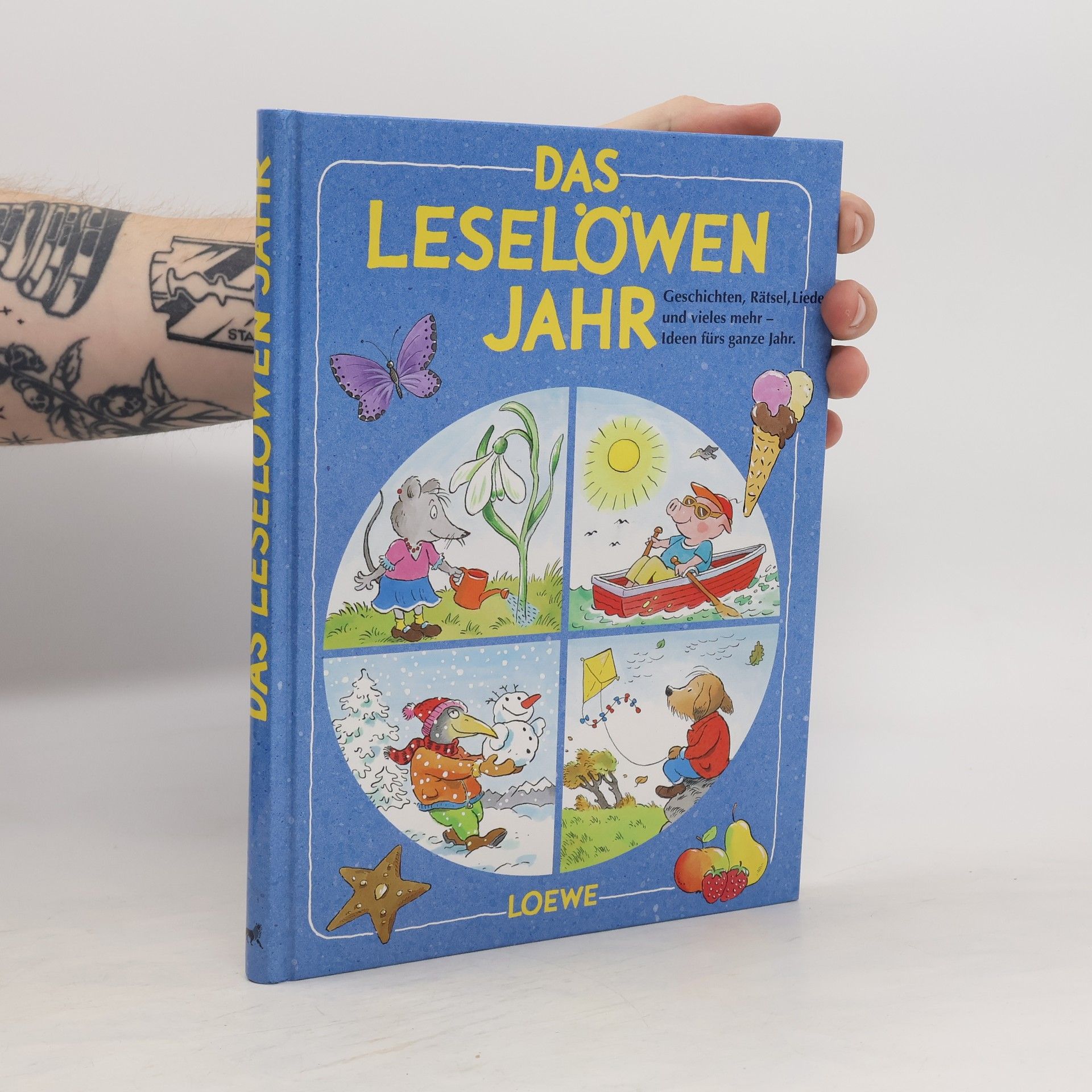 Collectif d'auteurs Das Leselöwen-Jahr