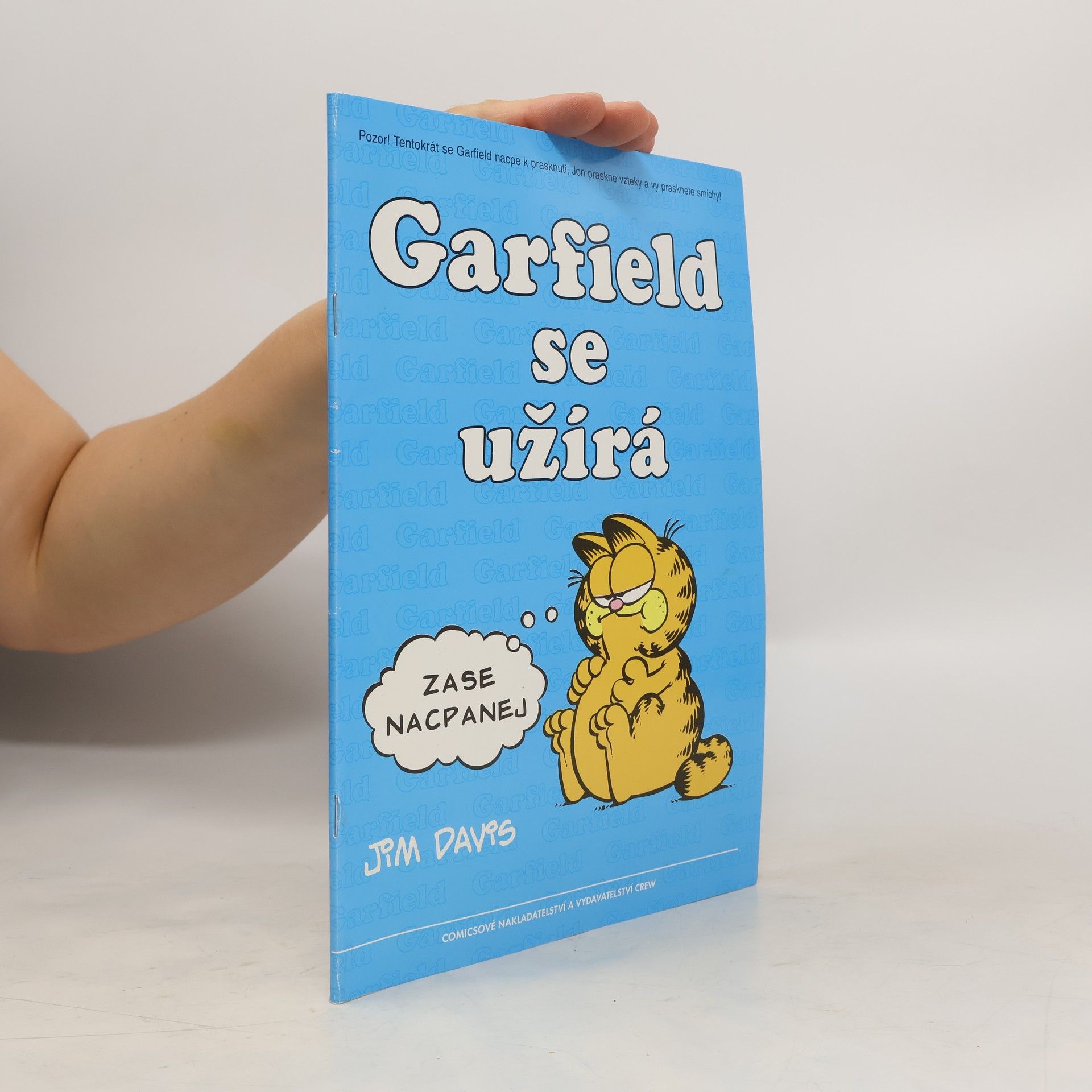 Jim Davis Garfield se užírá