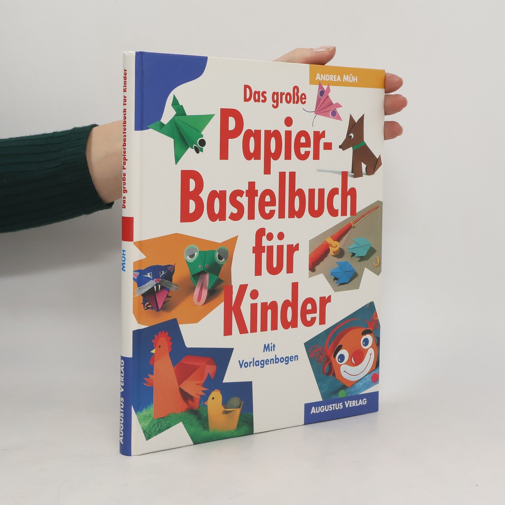Andrea Müh Das große Papierbastelbuch für Kinder