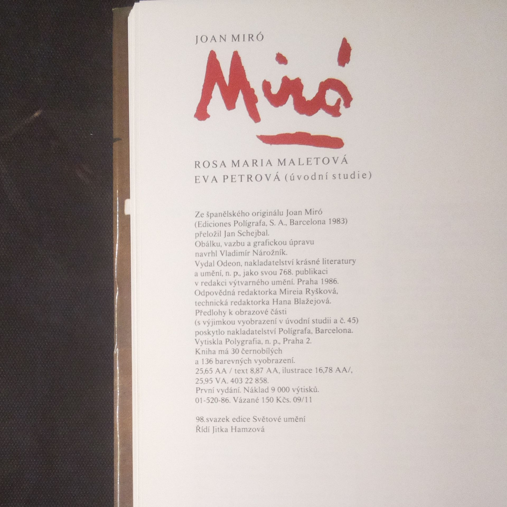 Rosa Maria Malet Joan Miró