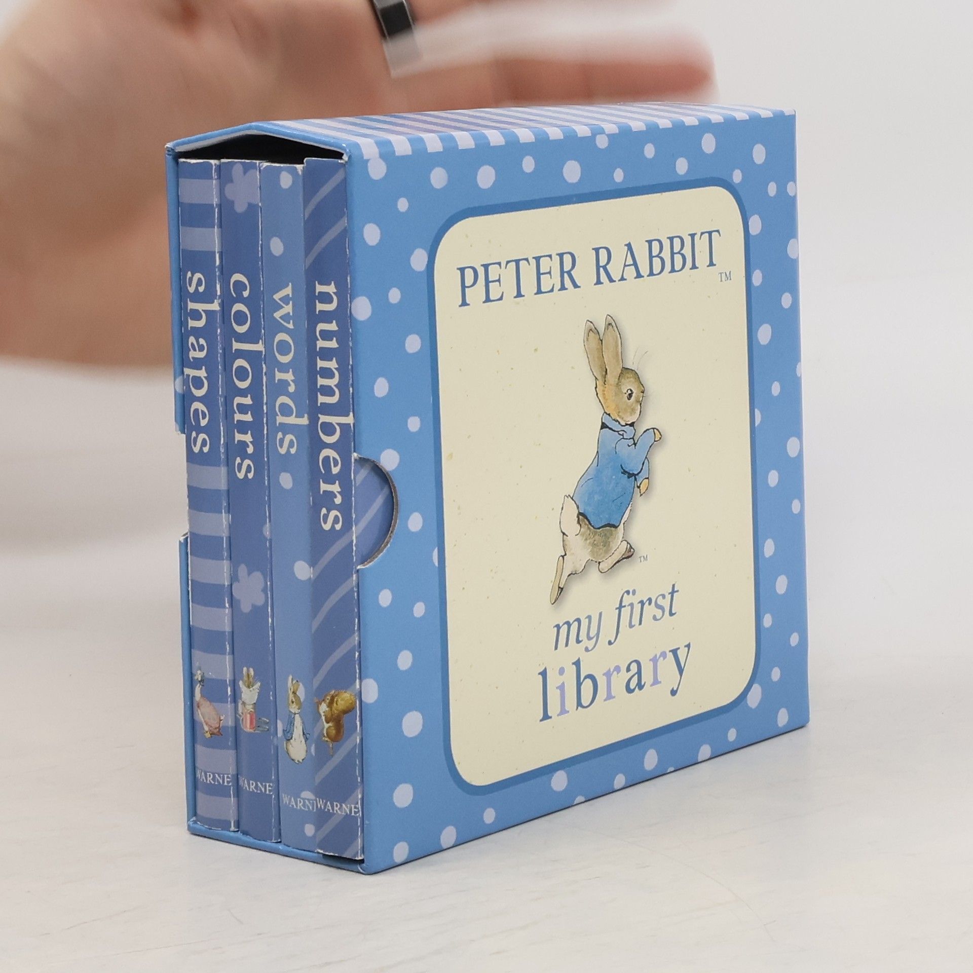 Beatrix Potter My First Library. Numbers. Words. Colours. Shapes