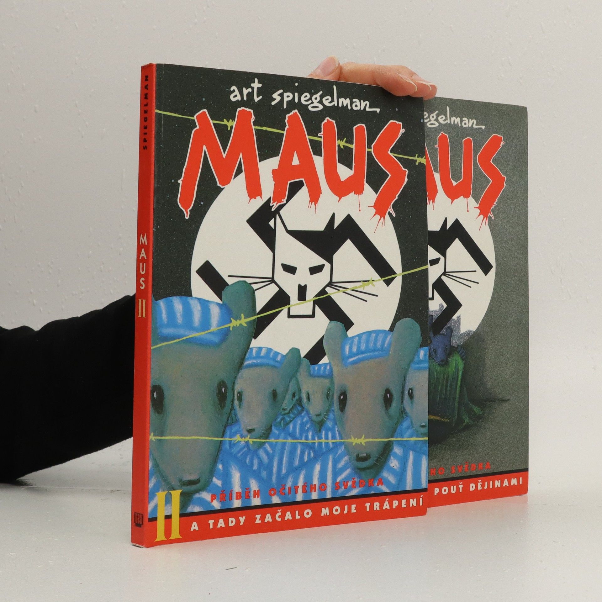 Art Spiegelman Maus I-II. Otcova krvavá pouť dějinami. A tady začalo moje trápení