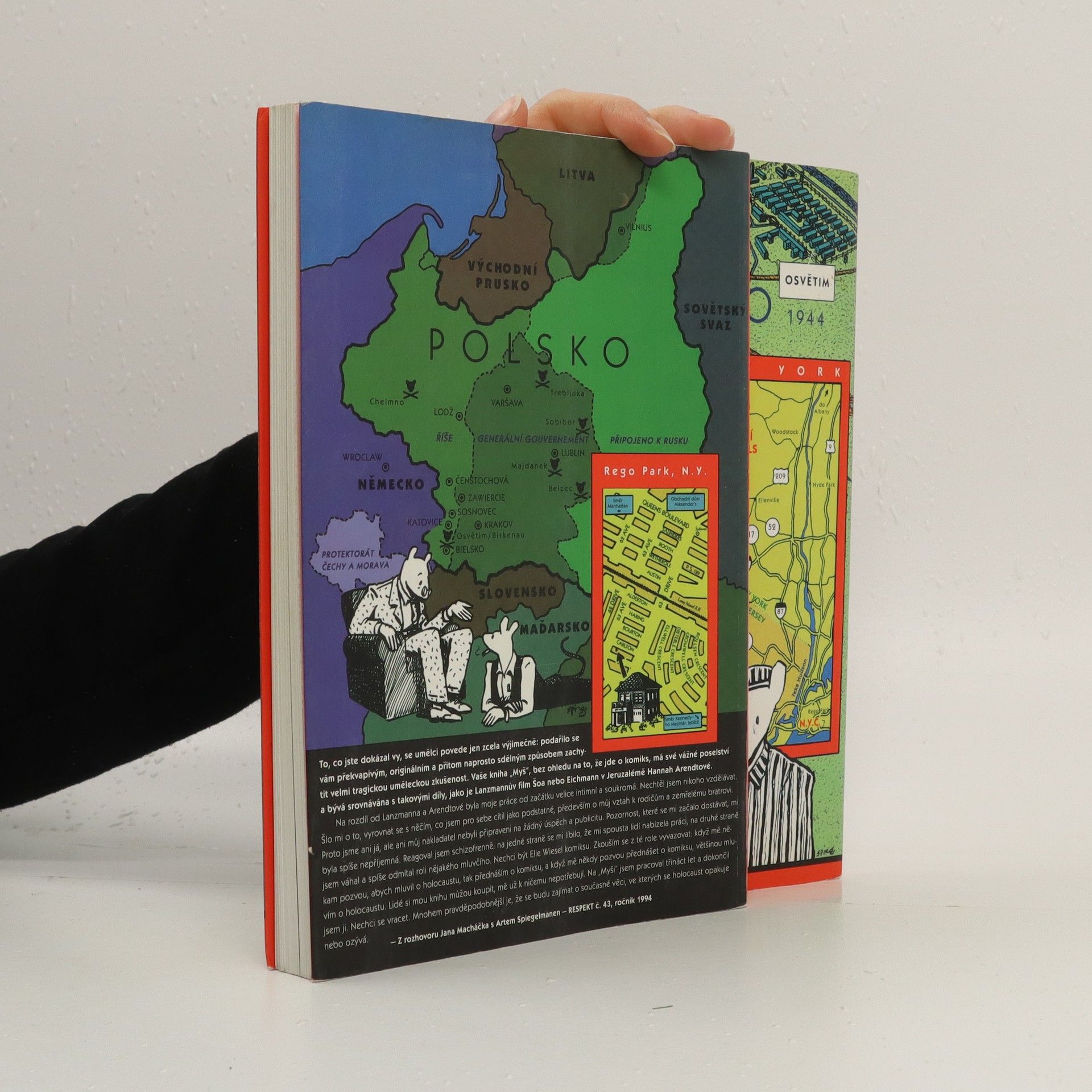 Art Spiegelman Maus I-II. Otcova krvavá pouť dějinami. A tady začalo moje trápení