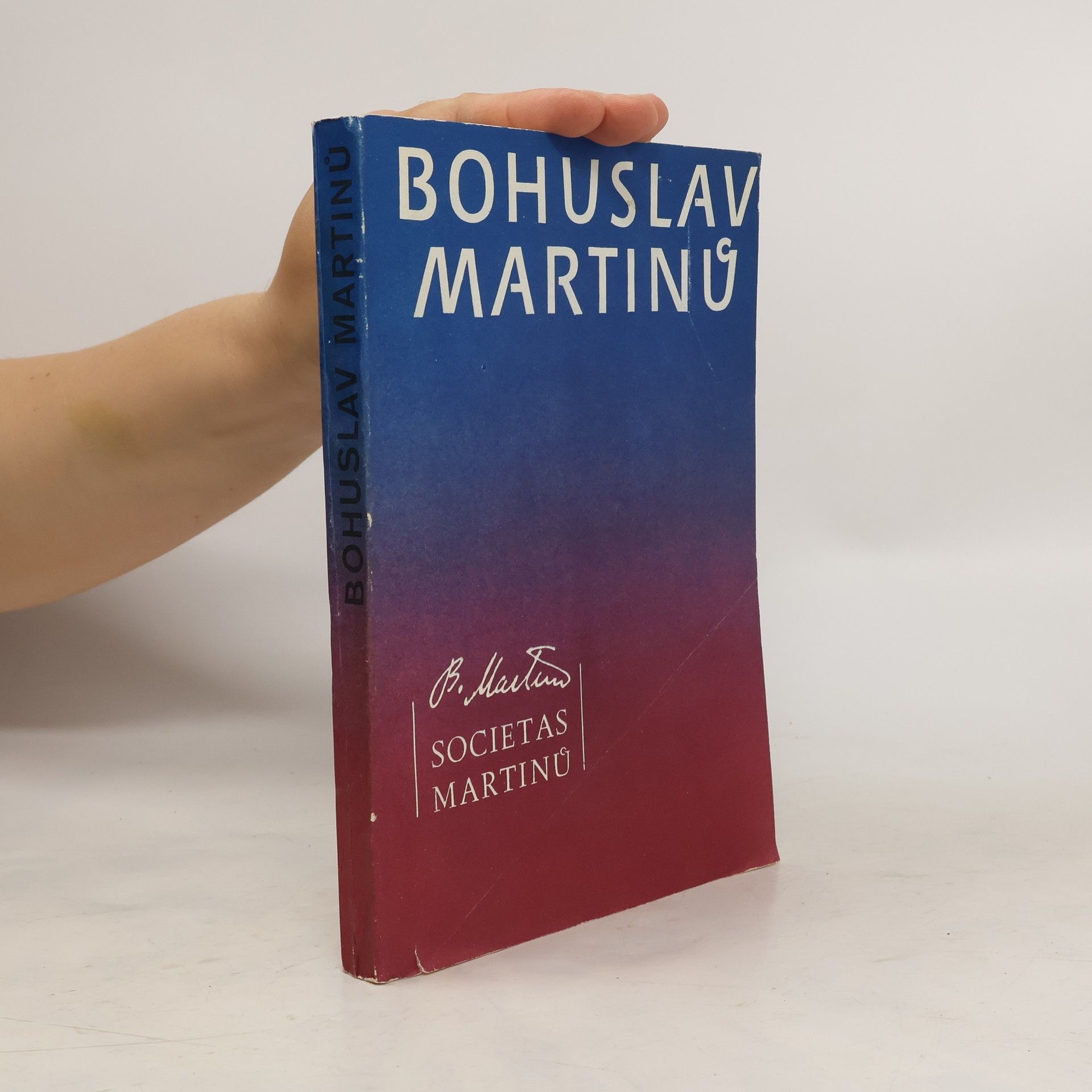 Autores varios Bohuslav Martin°u anno 1981