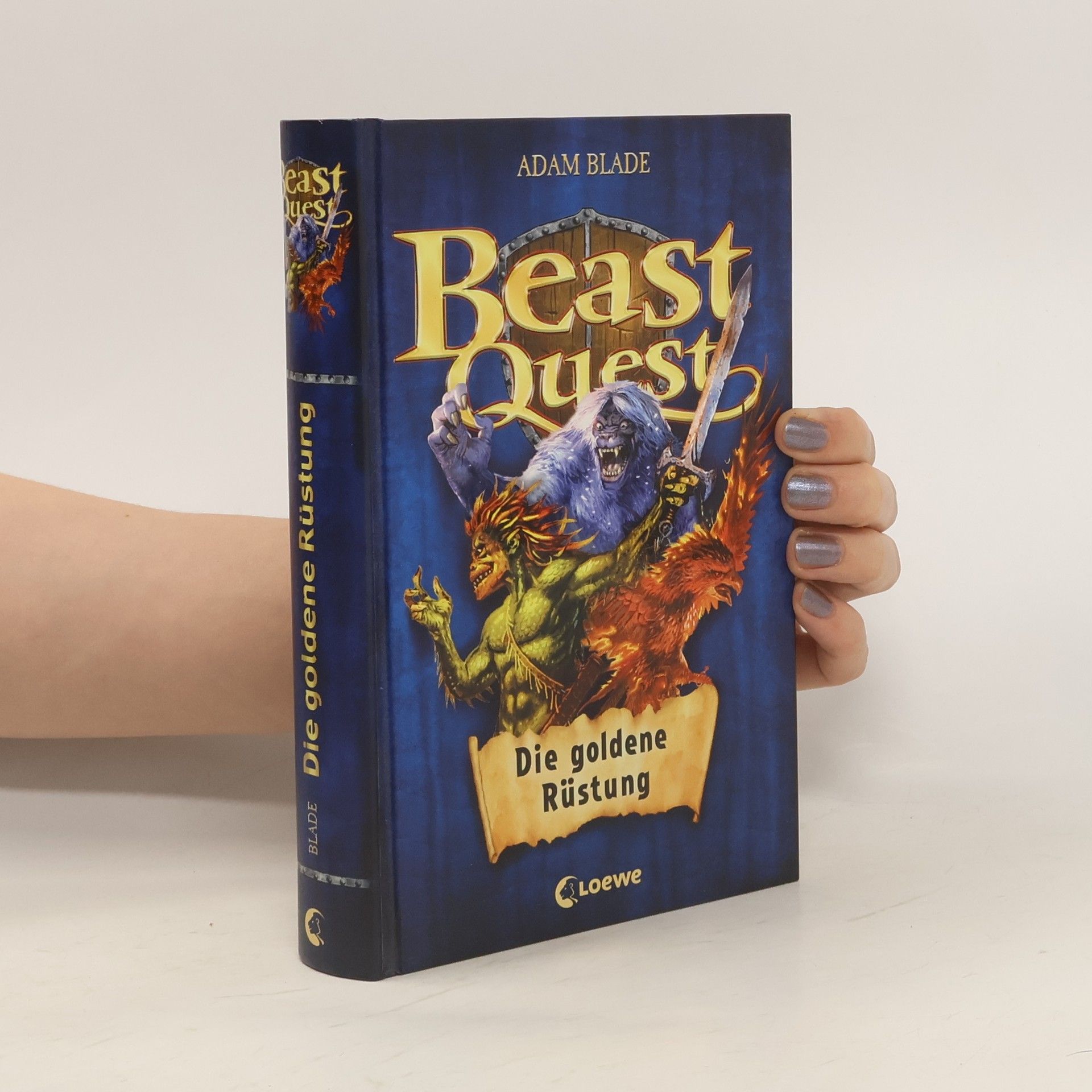 Adam Blade Beast Quest – die goldene Rüstung