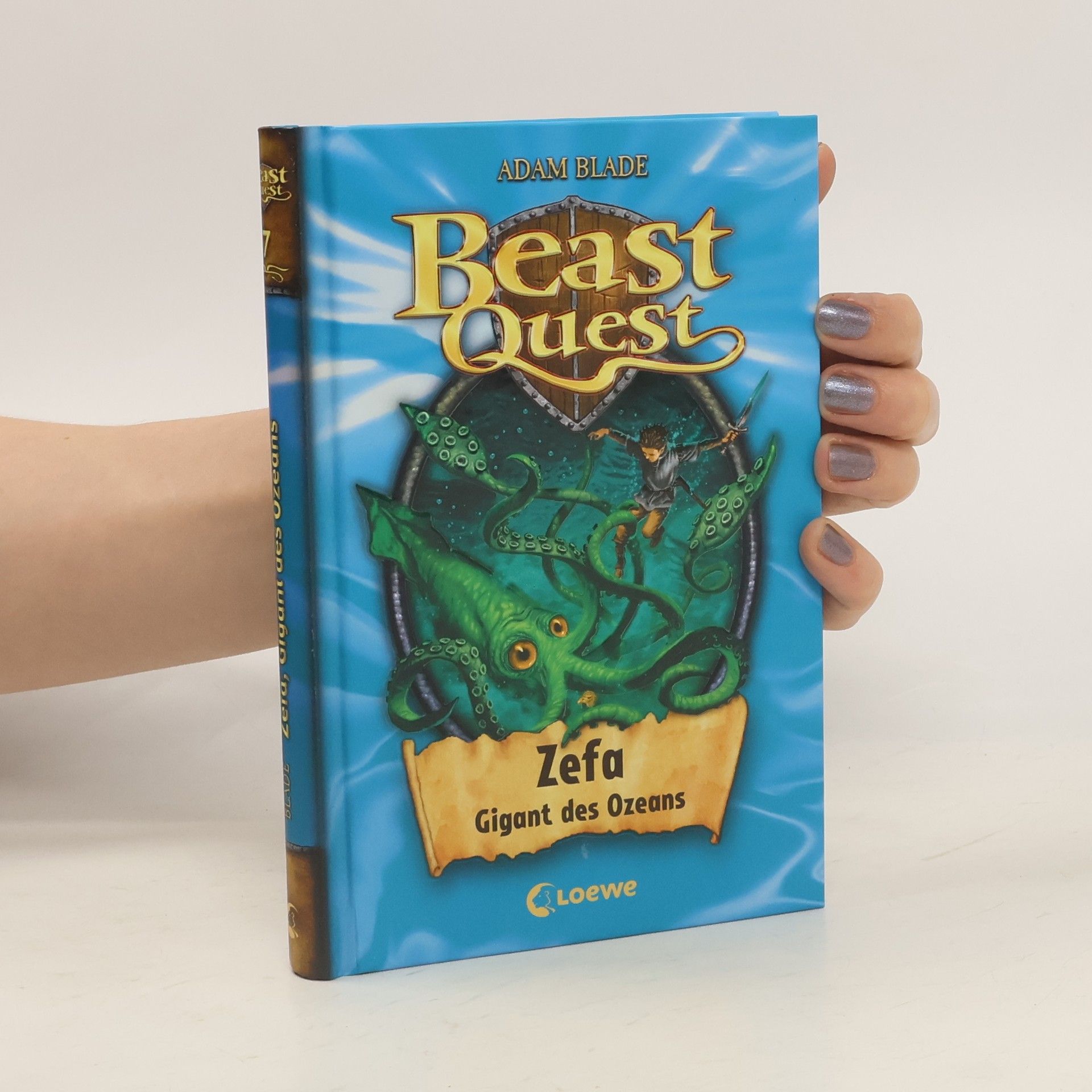 Adam Blade Beast Quest 7 - Zefa, Gigant des Ozeans