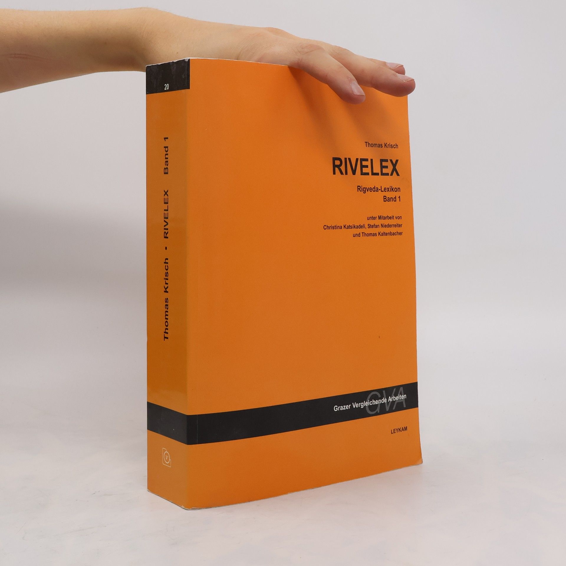 Thomas Krisch Rivelex: Rigveda-Lexikon. Band 1.