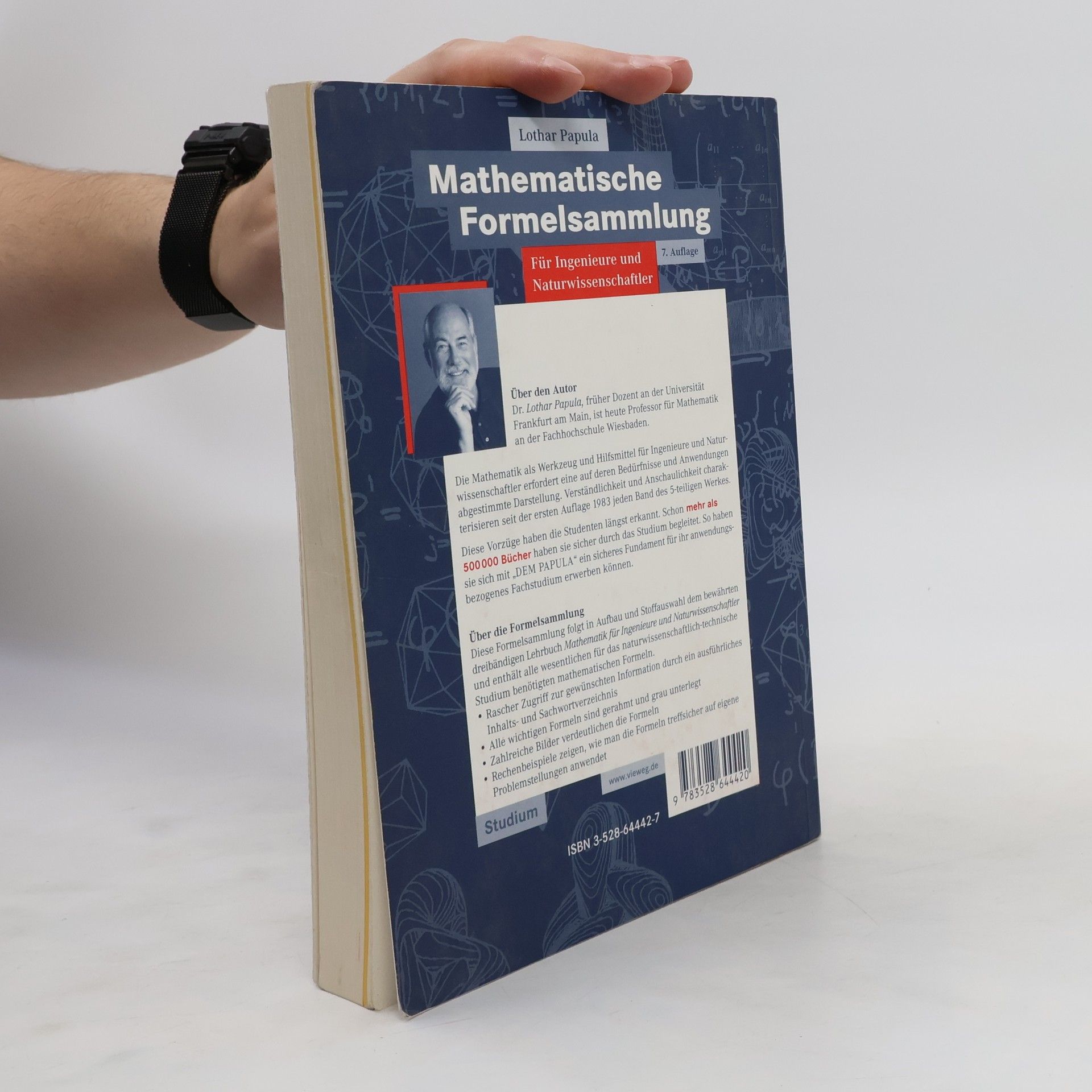 Lothar Papula Mathematische Formelsammlung für Ingenieure und Naturwissenschaftler