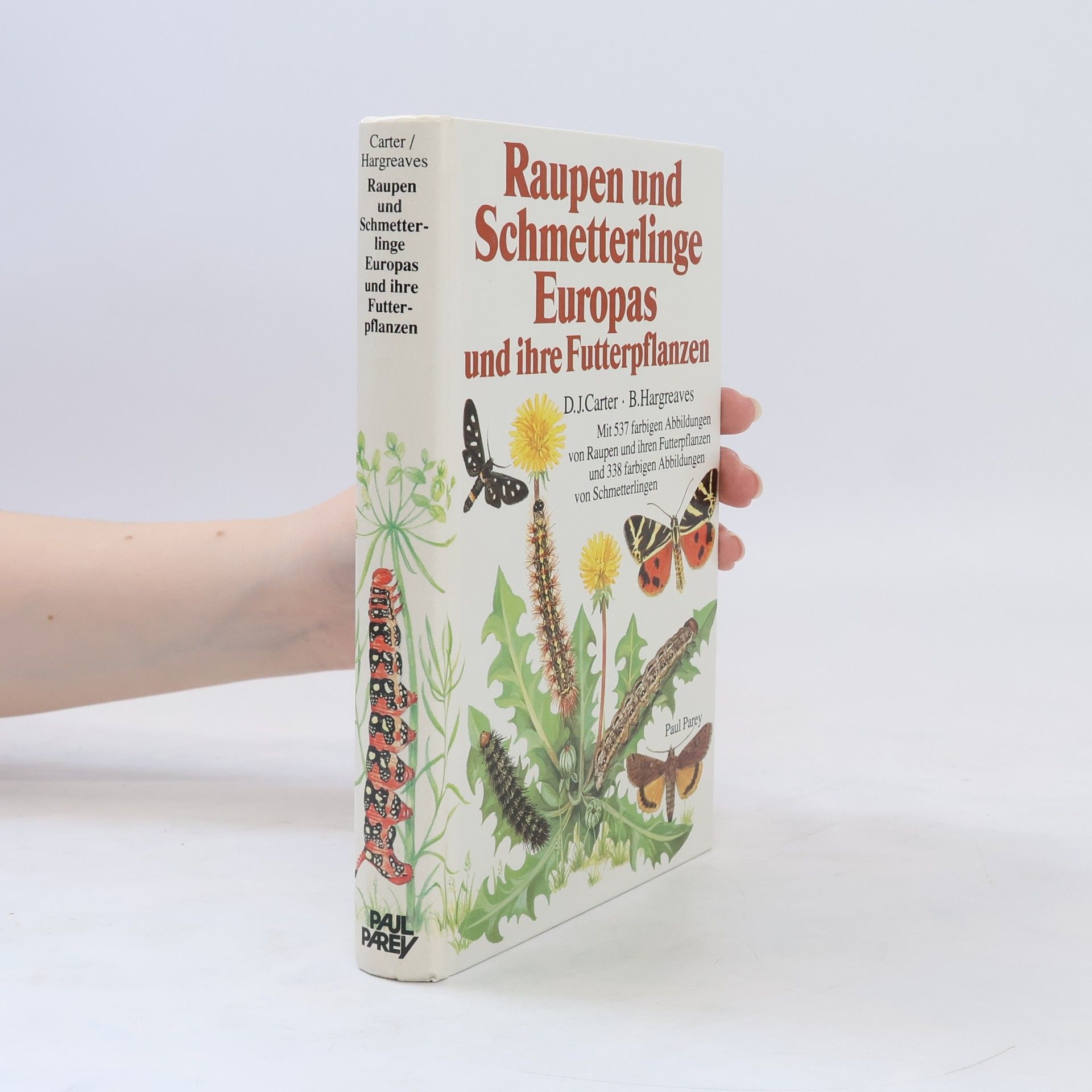 David J. Carter Raupen und Schmetterlinge Europas und ihre Futterpflanzen