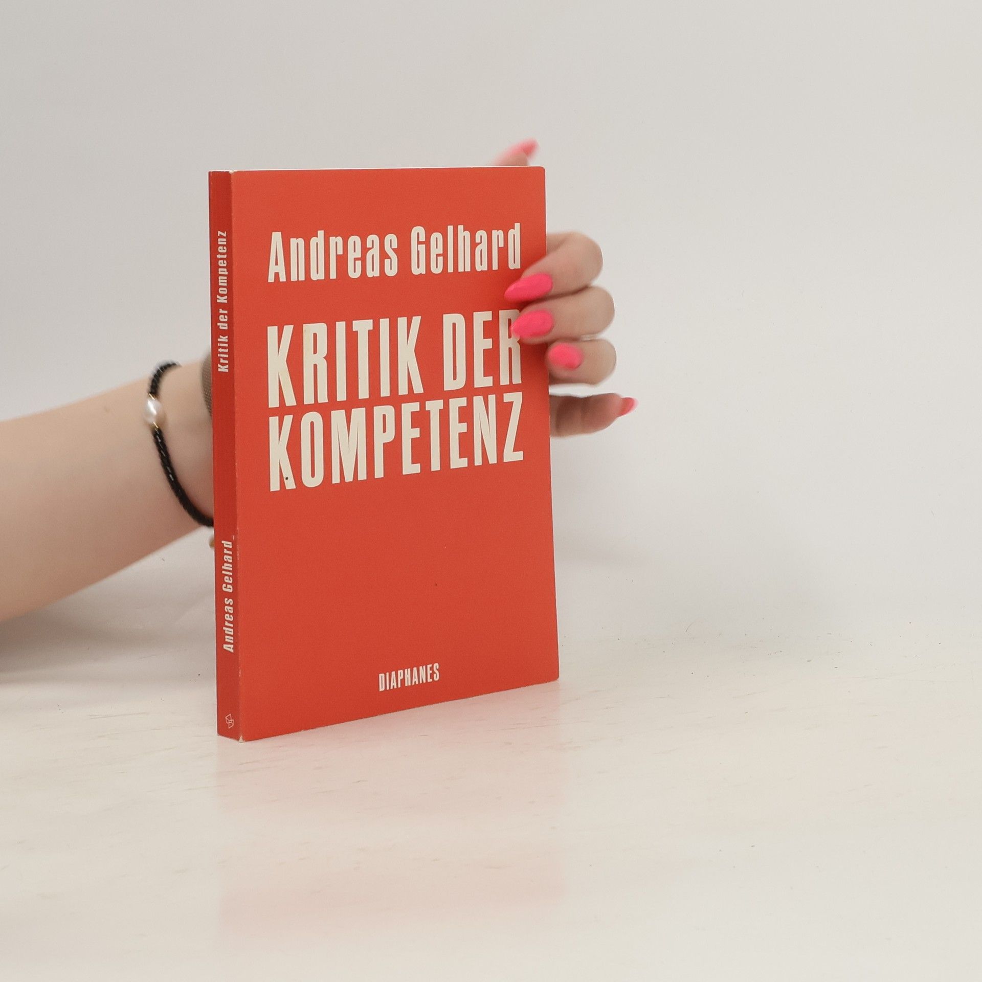 Andreas Gelhard Kritik der Kompetenz
