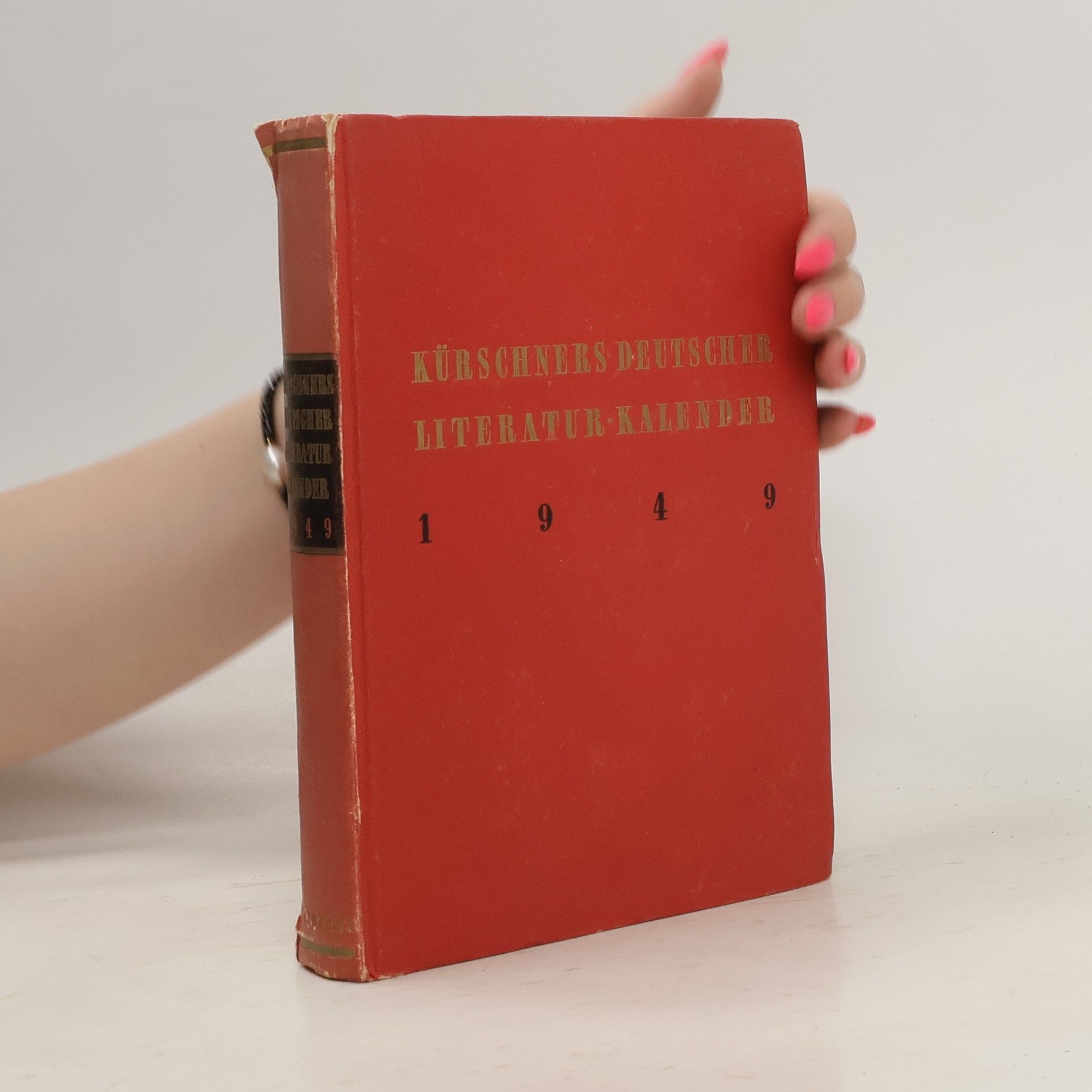 Friedrich Bertkau Kürschners Deutscher Literatur-Kalender 1949